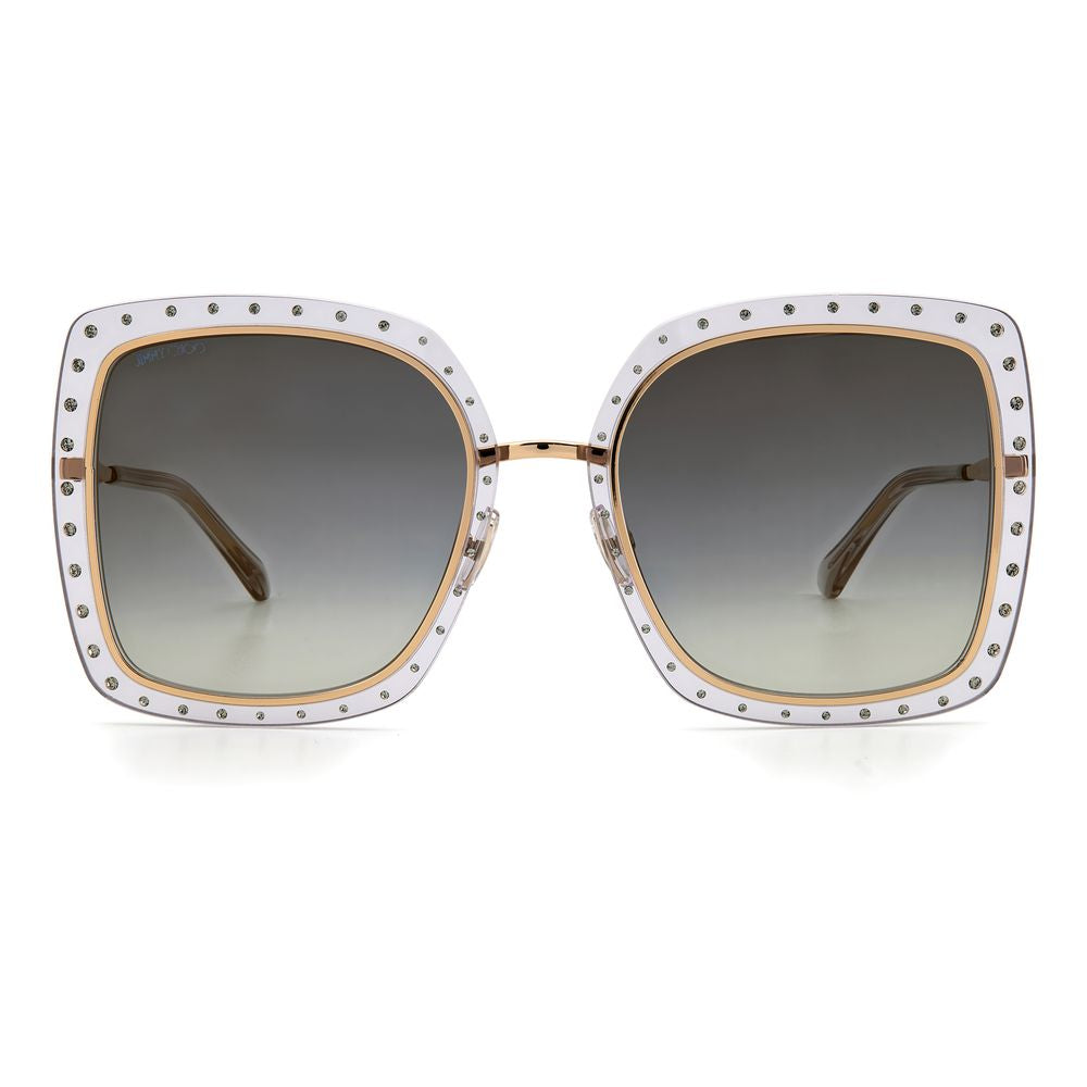 Jimmy Choo Gold Metal Sunglasses by Jimmy Choo