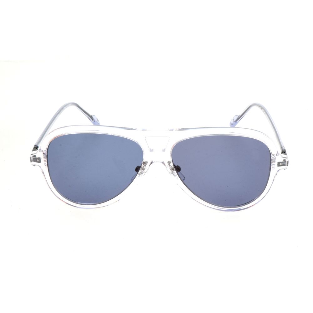 Lunettes de soleil transparentes Adidas en cuir de veau