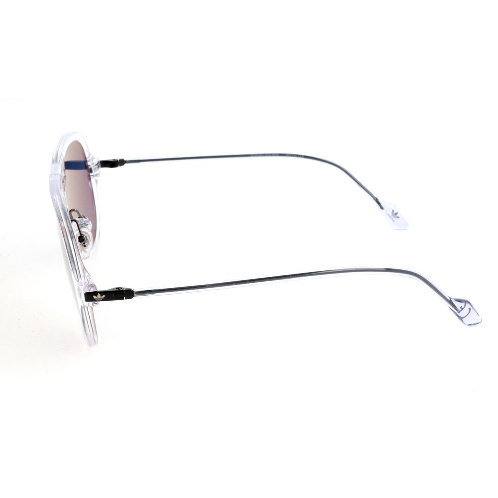 Lunettes de soleil transparentes Adidas en cuir de veau
