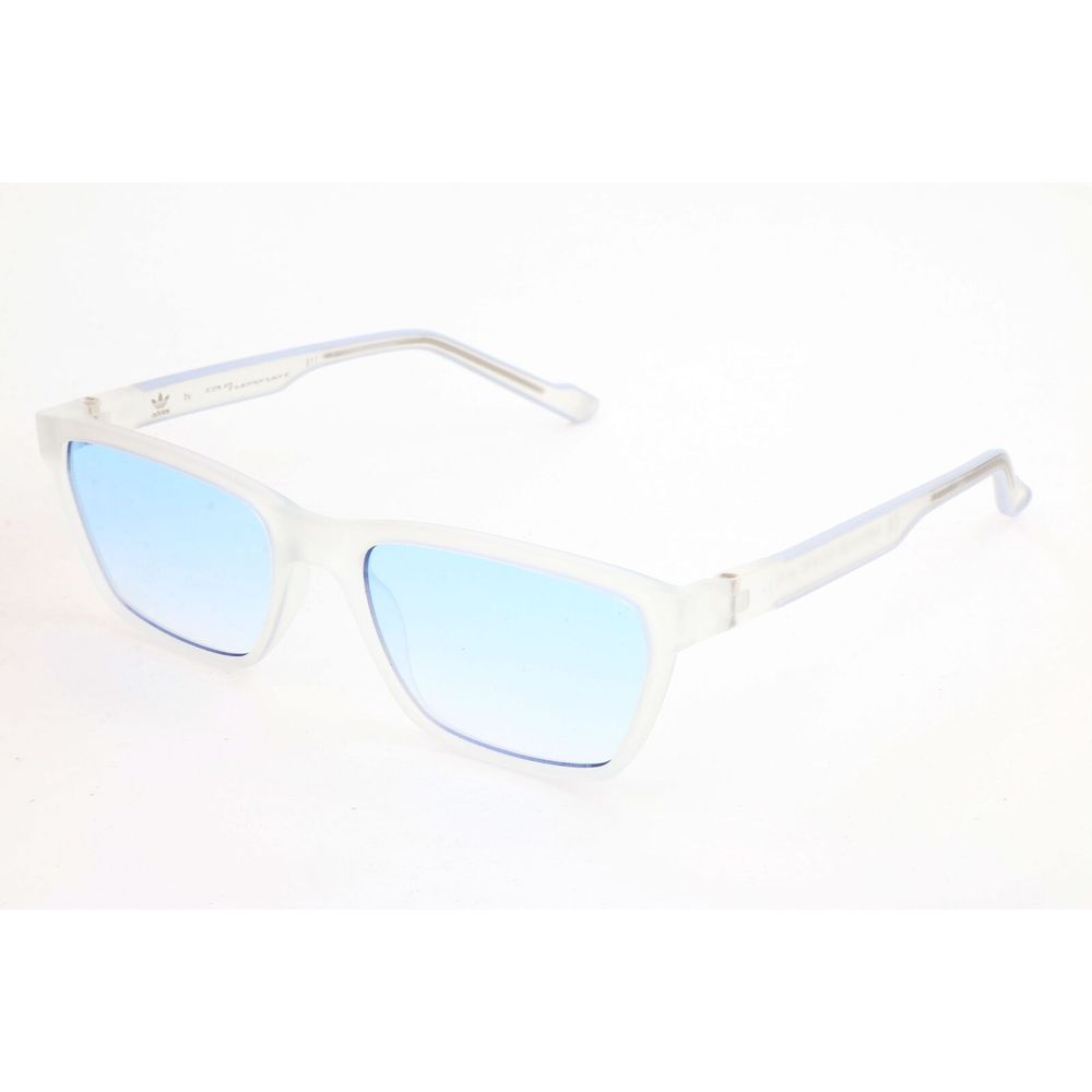 Lunettes de soleil transparentes Adidas en cuir de veau