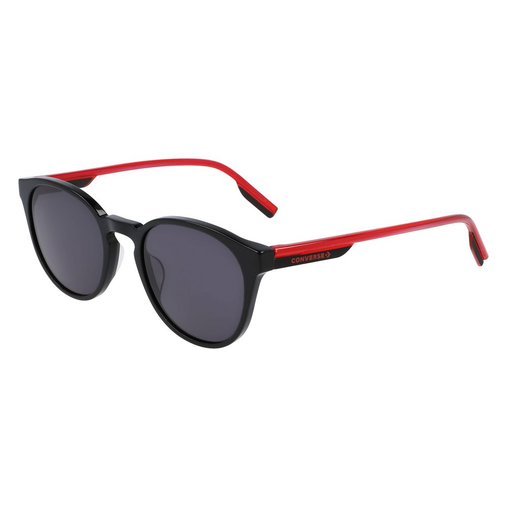 Lunettes de soleil Converse en cuir de veau noir