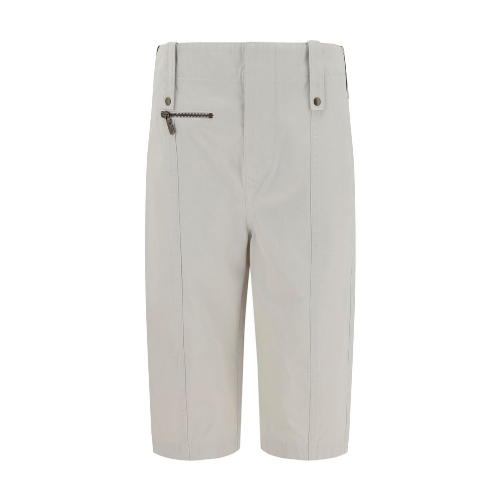 Pantalon capri en coton Burberry