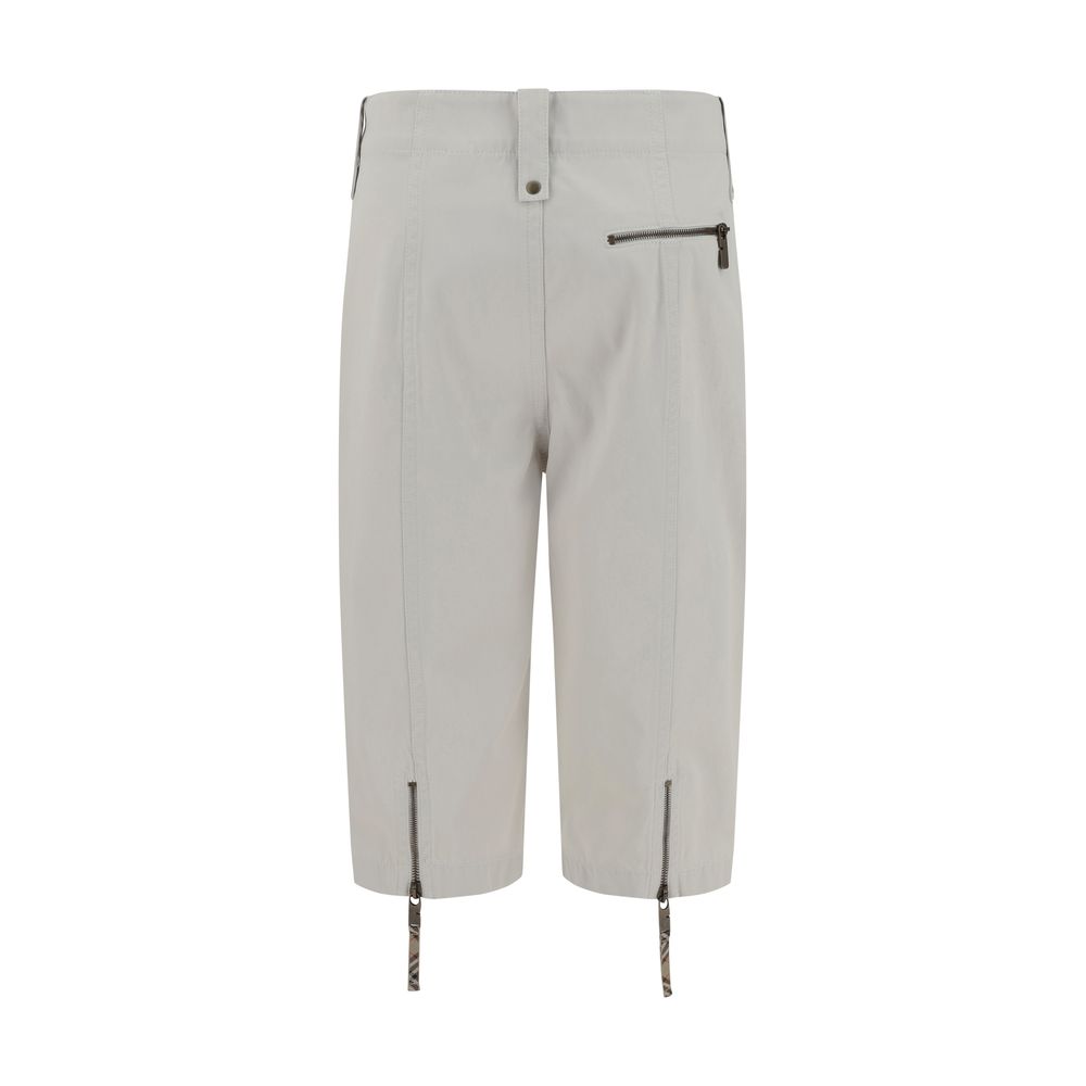 Pantalon capri en coton Burberry
