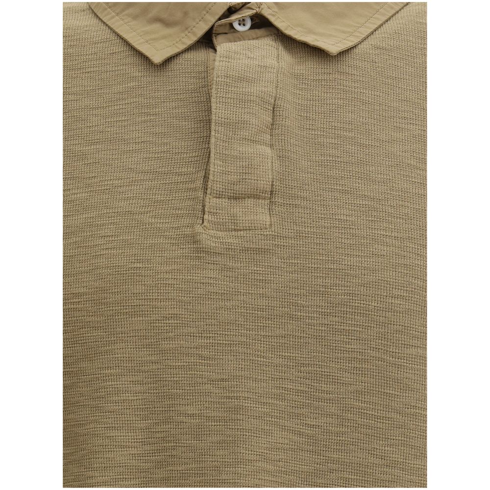 Polo gaufré de rugby tournesol