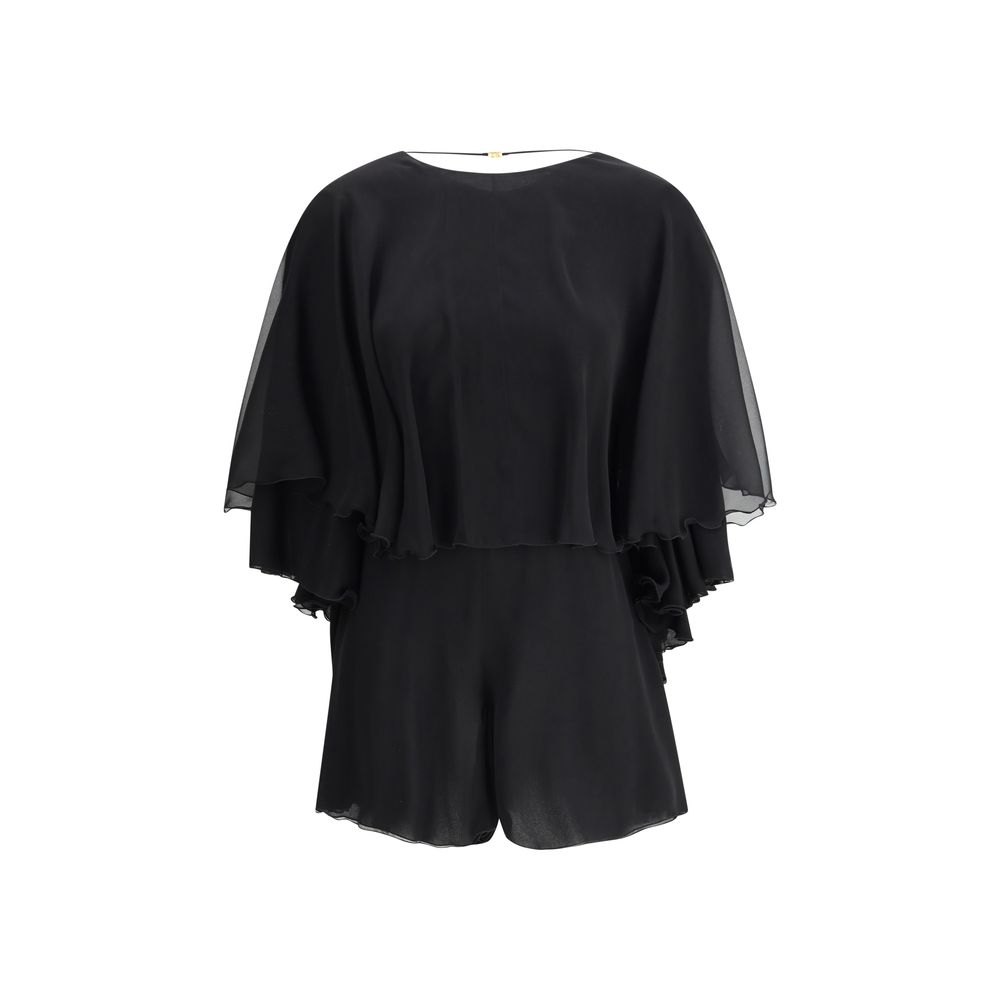 Combinaison en crêpe de soie Saint Laurent