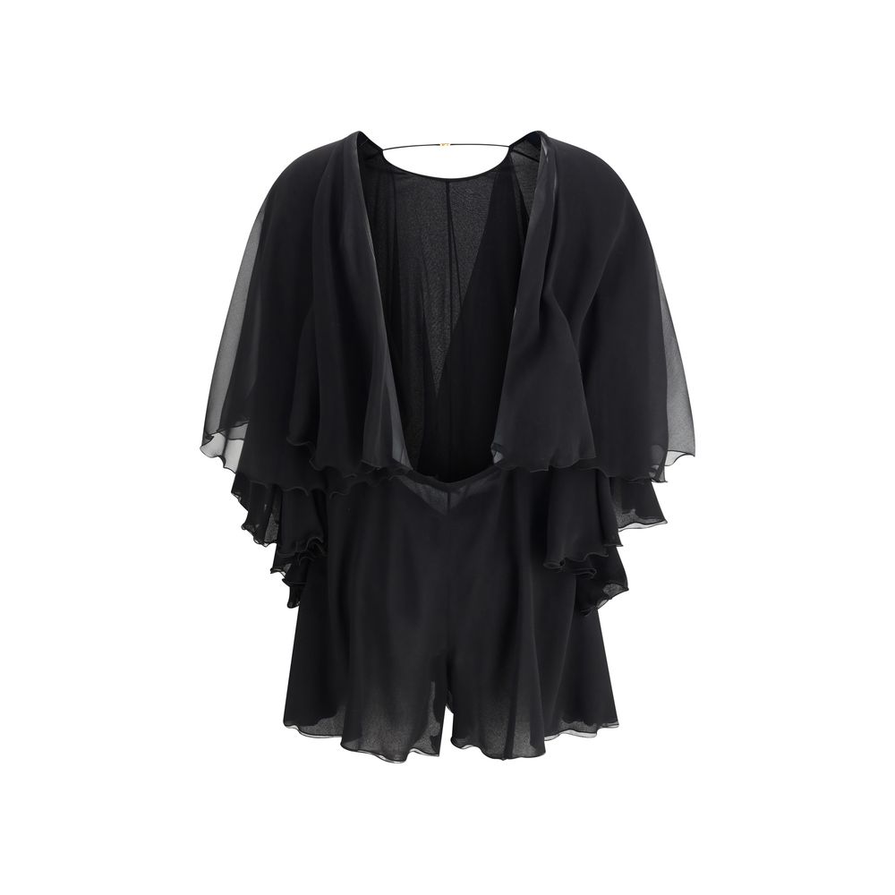 Combinaison en crêpe de soie Saint Laurent