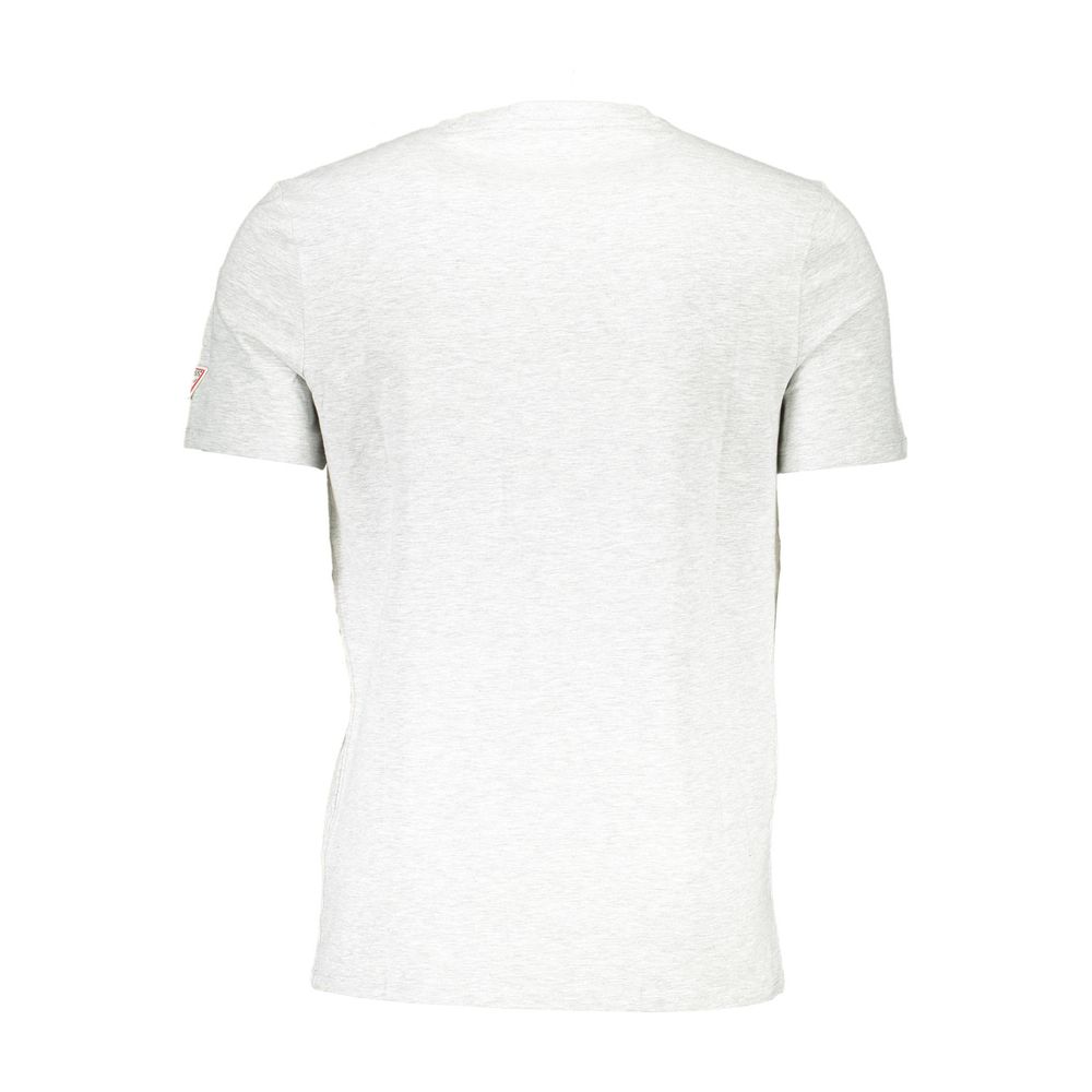 Guess Jeans Gray Cotton Men T-Shirt by Guess Jeans
