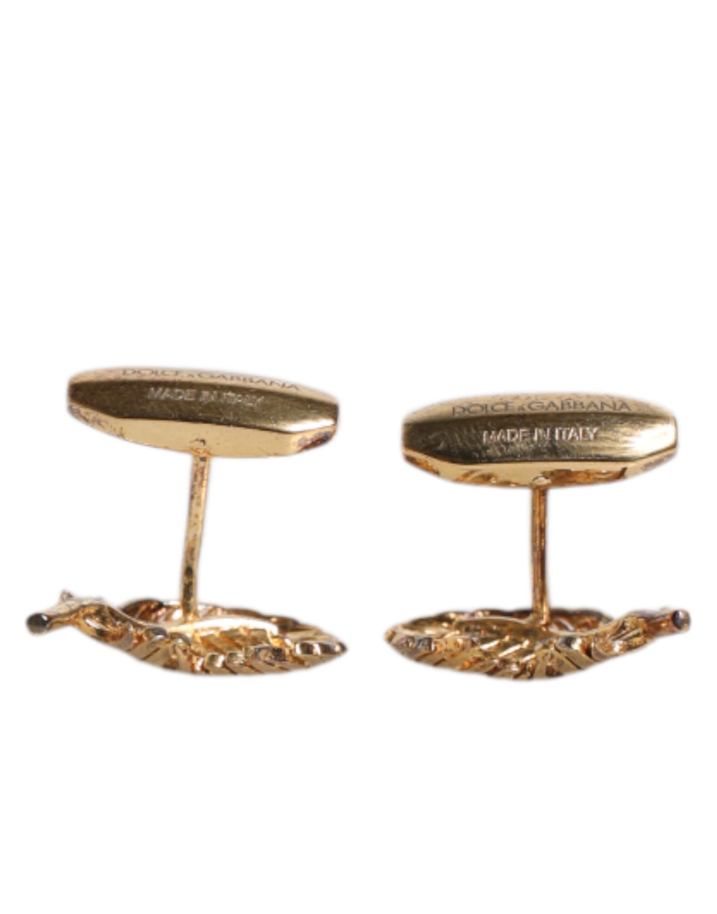 Boutons de manchette Dolce & Gabbana en argent sterling 925 et cristal