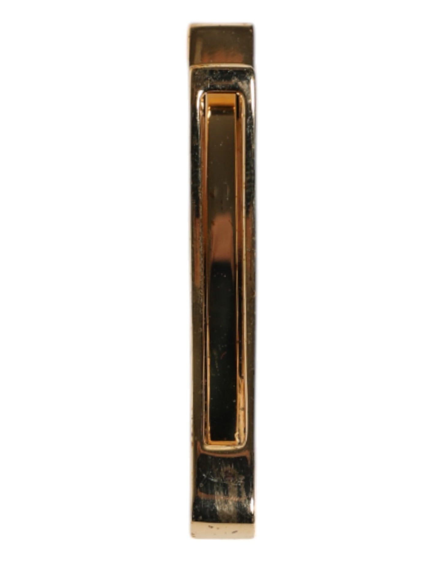 Pince à cravate Dolce & Gabbana en laiton doré et cristal