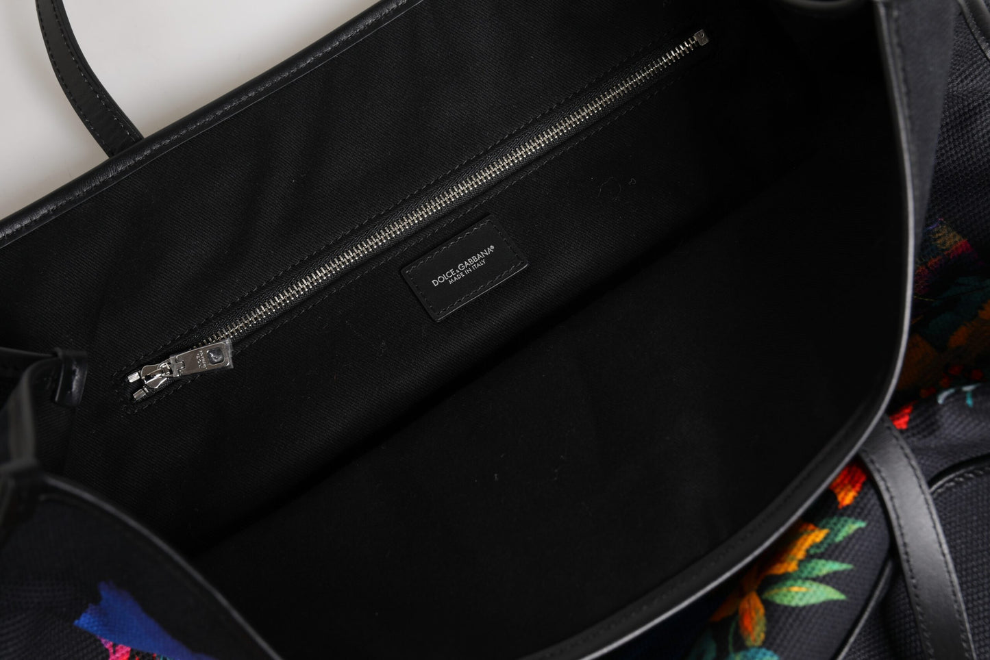 Sac cabas Dolce & Gabbana à imprimé graphique multicolore et anse supérieure
