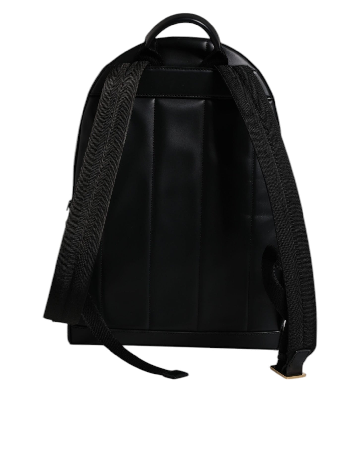 Sac à dos de voyage Dolce & Gabbana en cuir noir avec logo imprimé DG