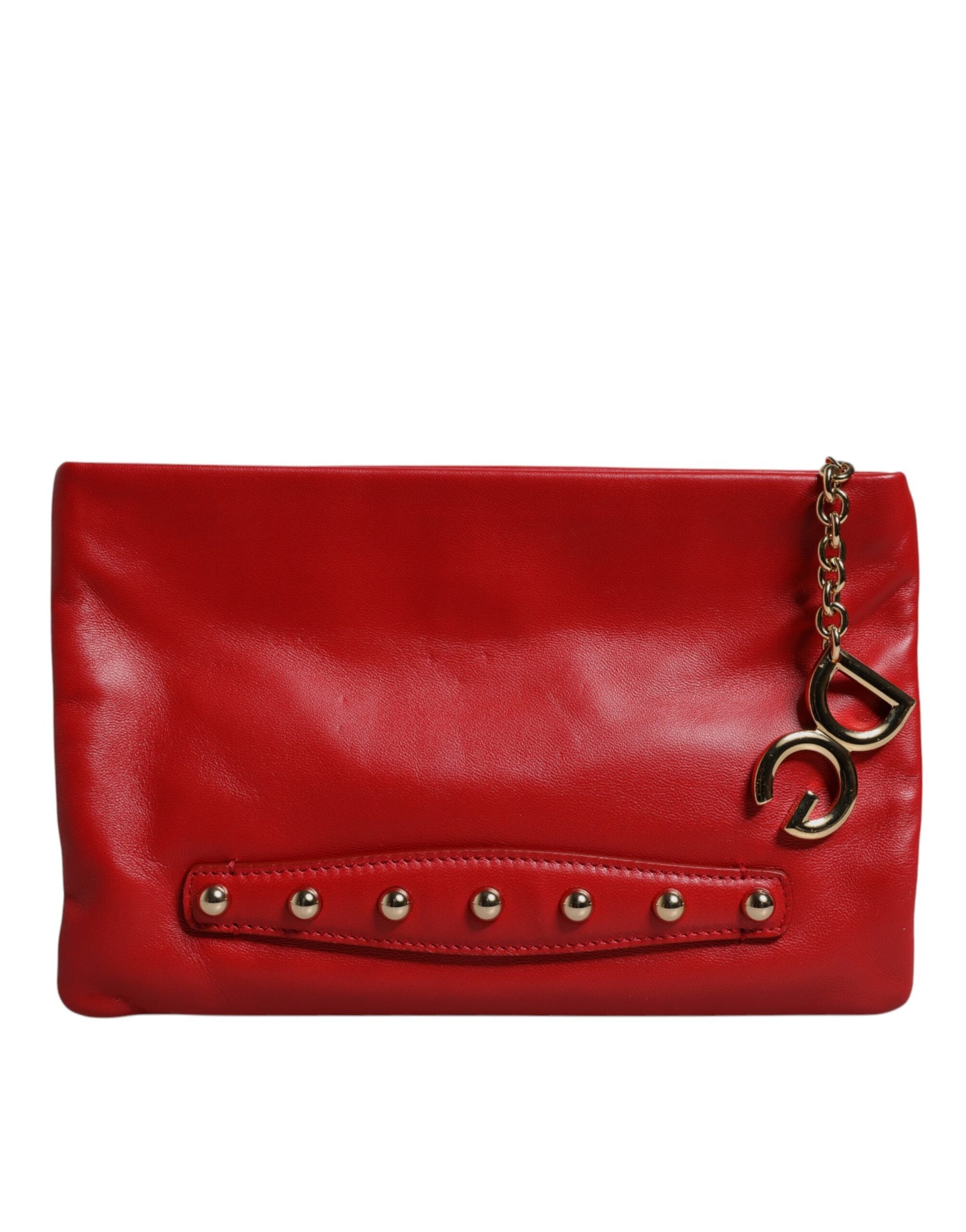 Pochette en cuir ornée Dolce & Gabbana Red Revolutions