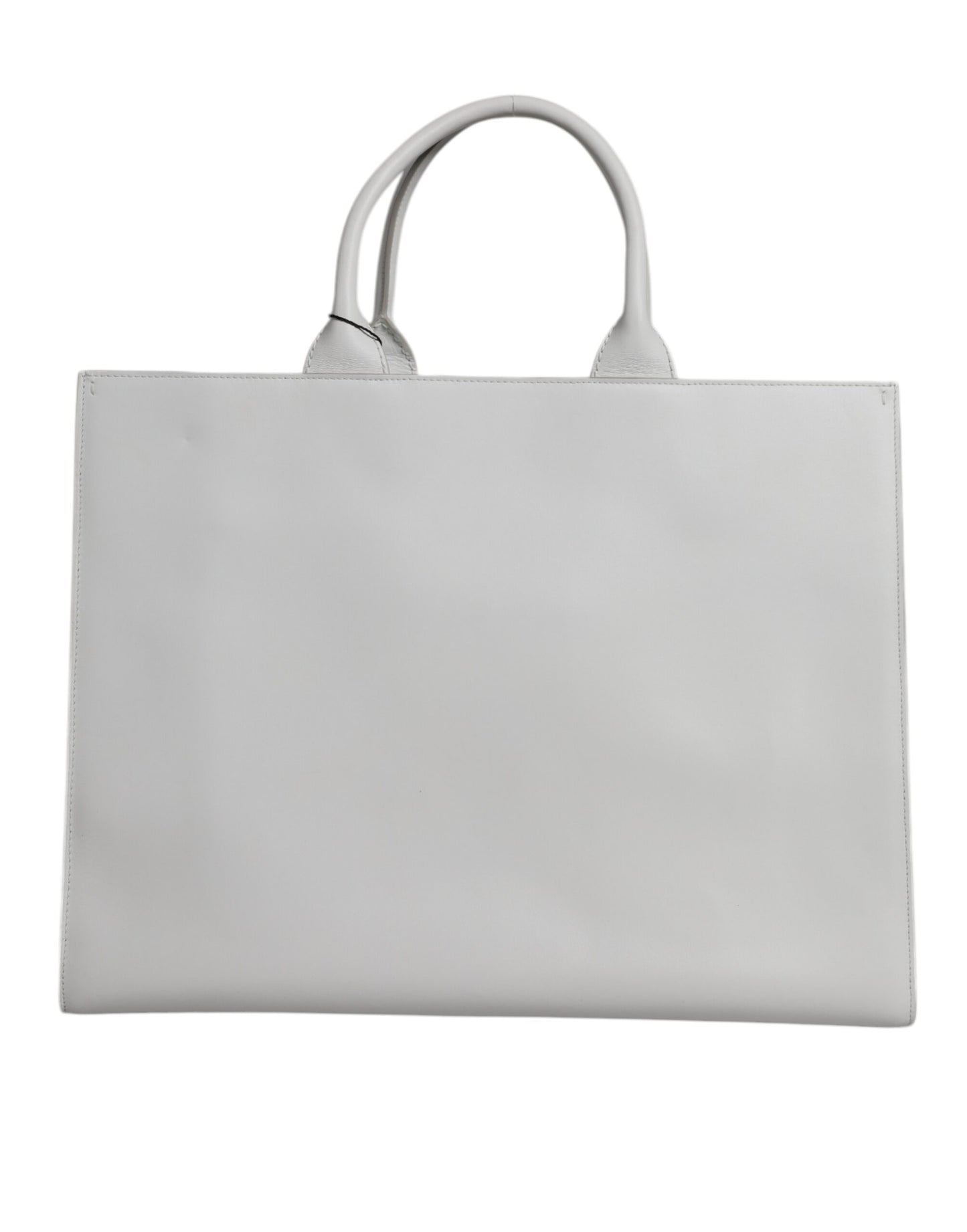 Sac cabas Dolce & Gabbana en cuir de veau blanc avec logo imprimé DG Daily
