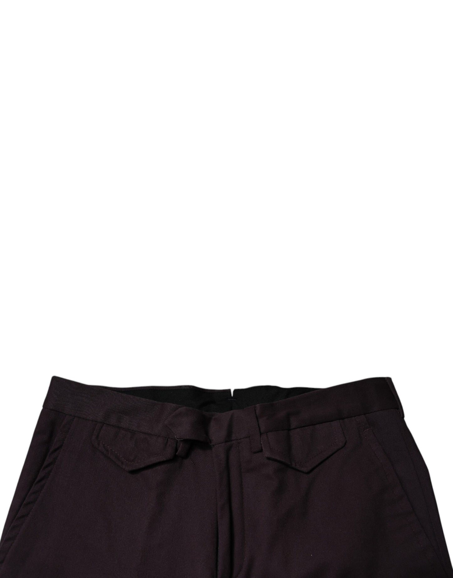 BENCIVENGA Brown Pure Cotton Slim Fit Men Dress Pants by BENCIVENGA