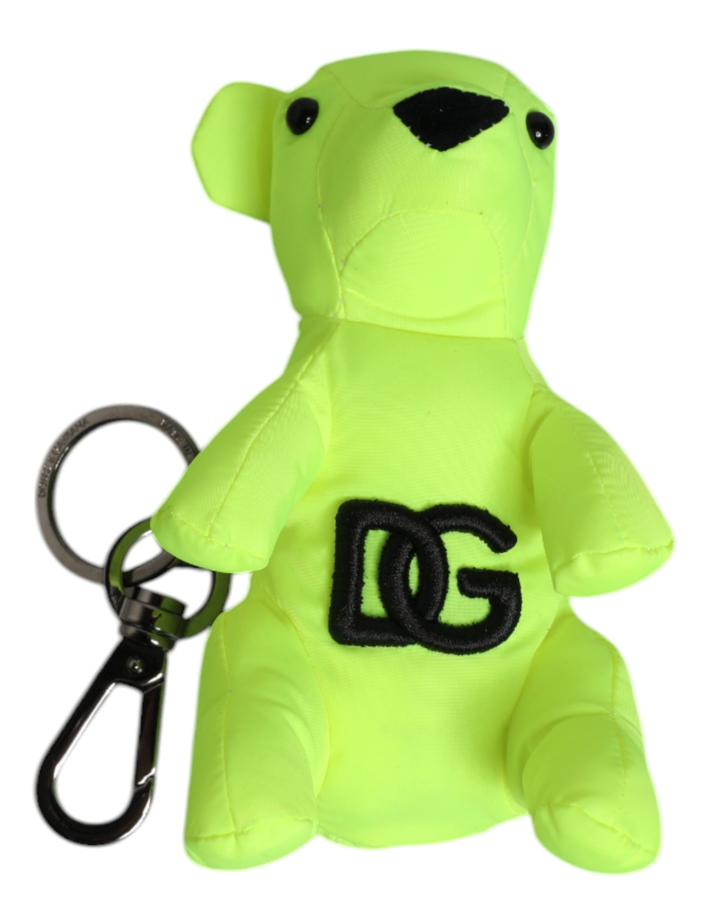 Porte-clés Dolce & Gabbana avec logo brodé ours vert