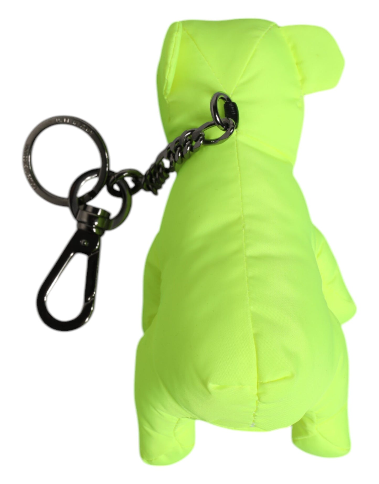 Porte-clés Dolce & Gabbana avec logo brodé ours vert