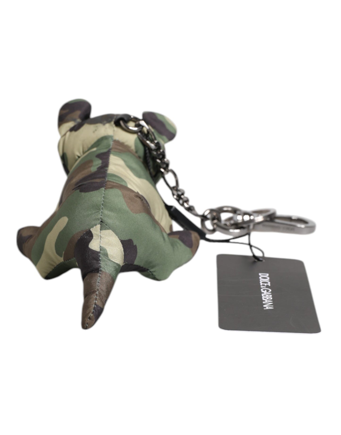 Dolce & Gabbana Multicolor Camouflage Keychain Keyring
