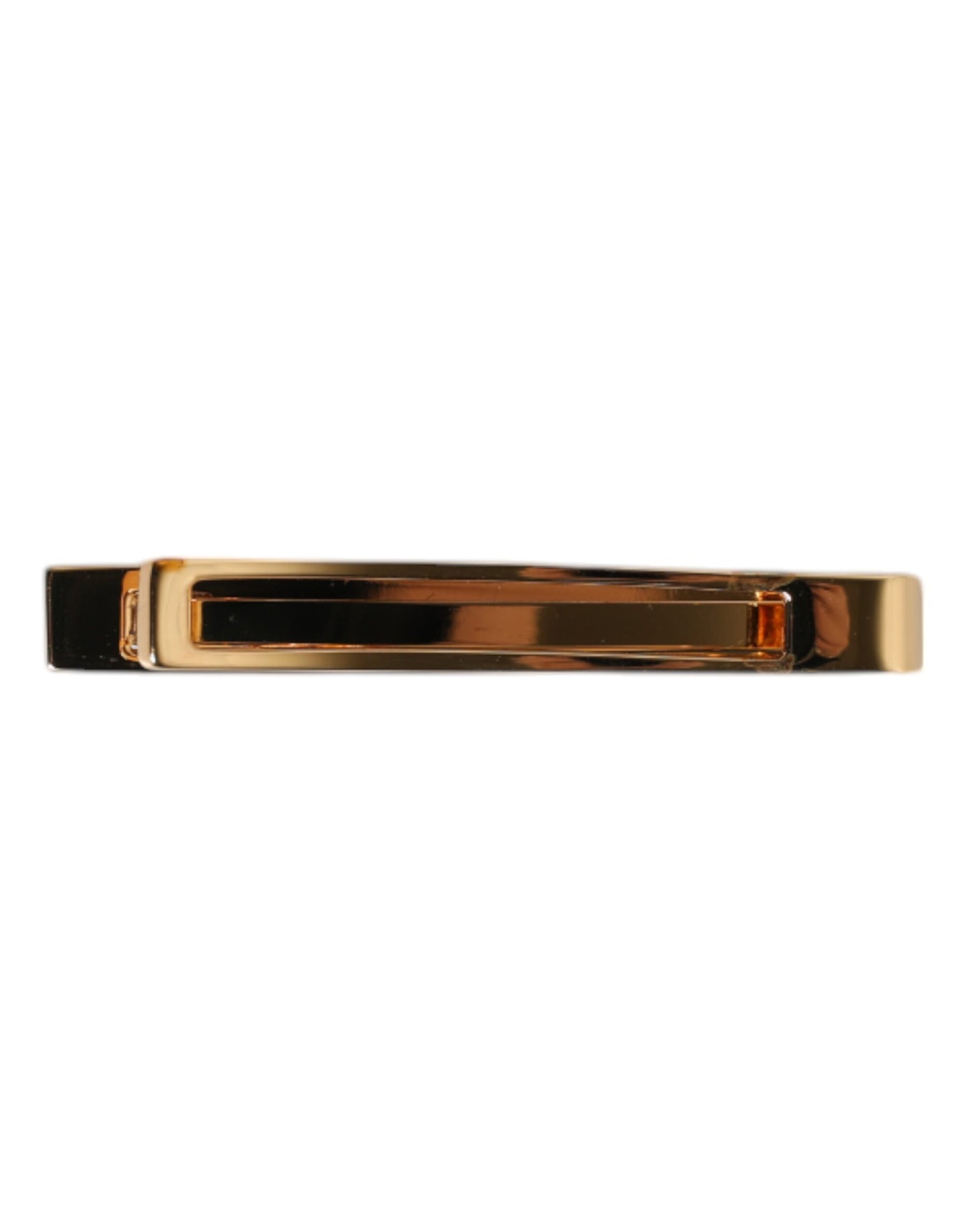 Pince à cravate Dolce & Gabbana en laiton doré avec logo