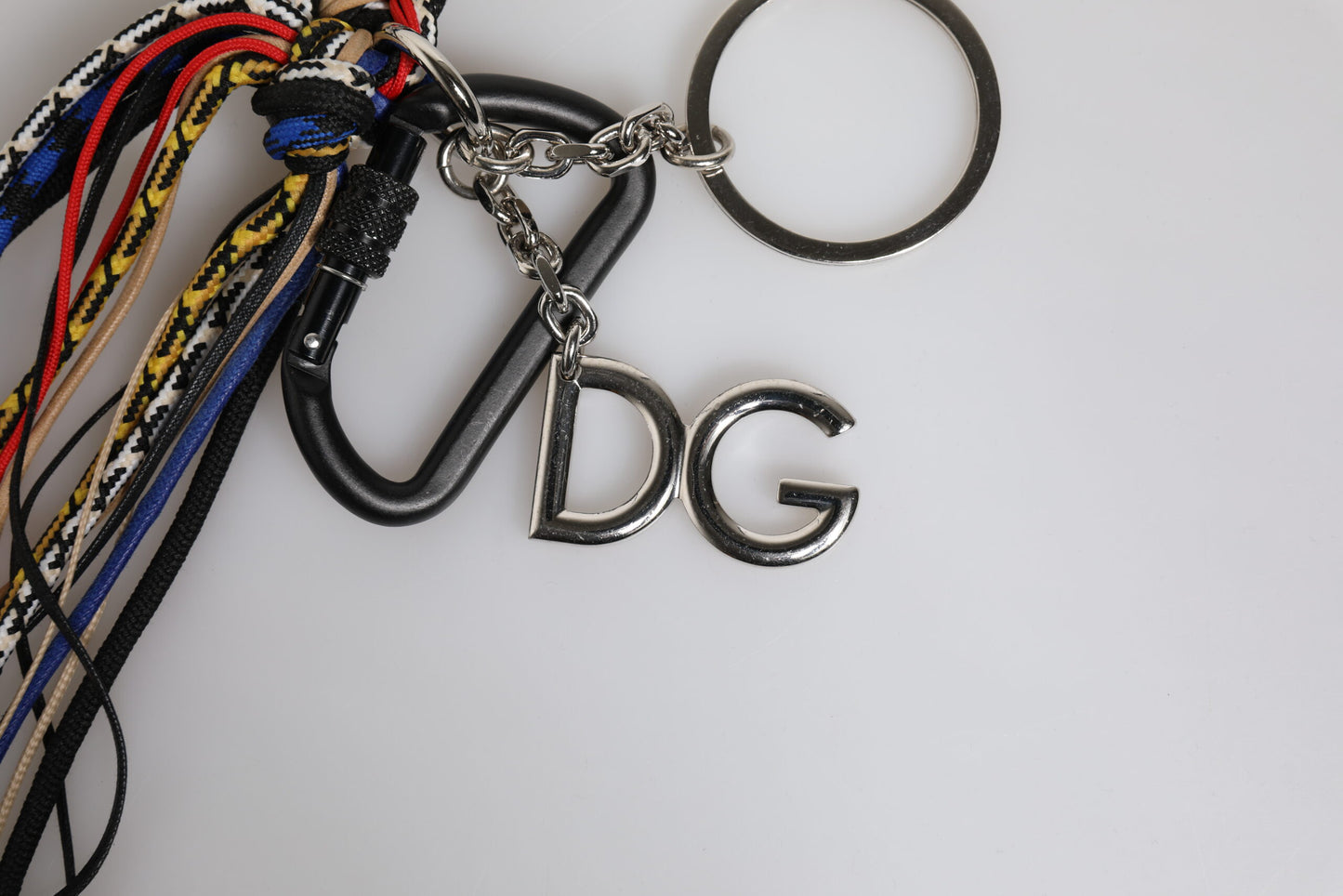 Bandoulière de sac Dolce & Gabbana en corde tressée multicolore avec logo