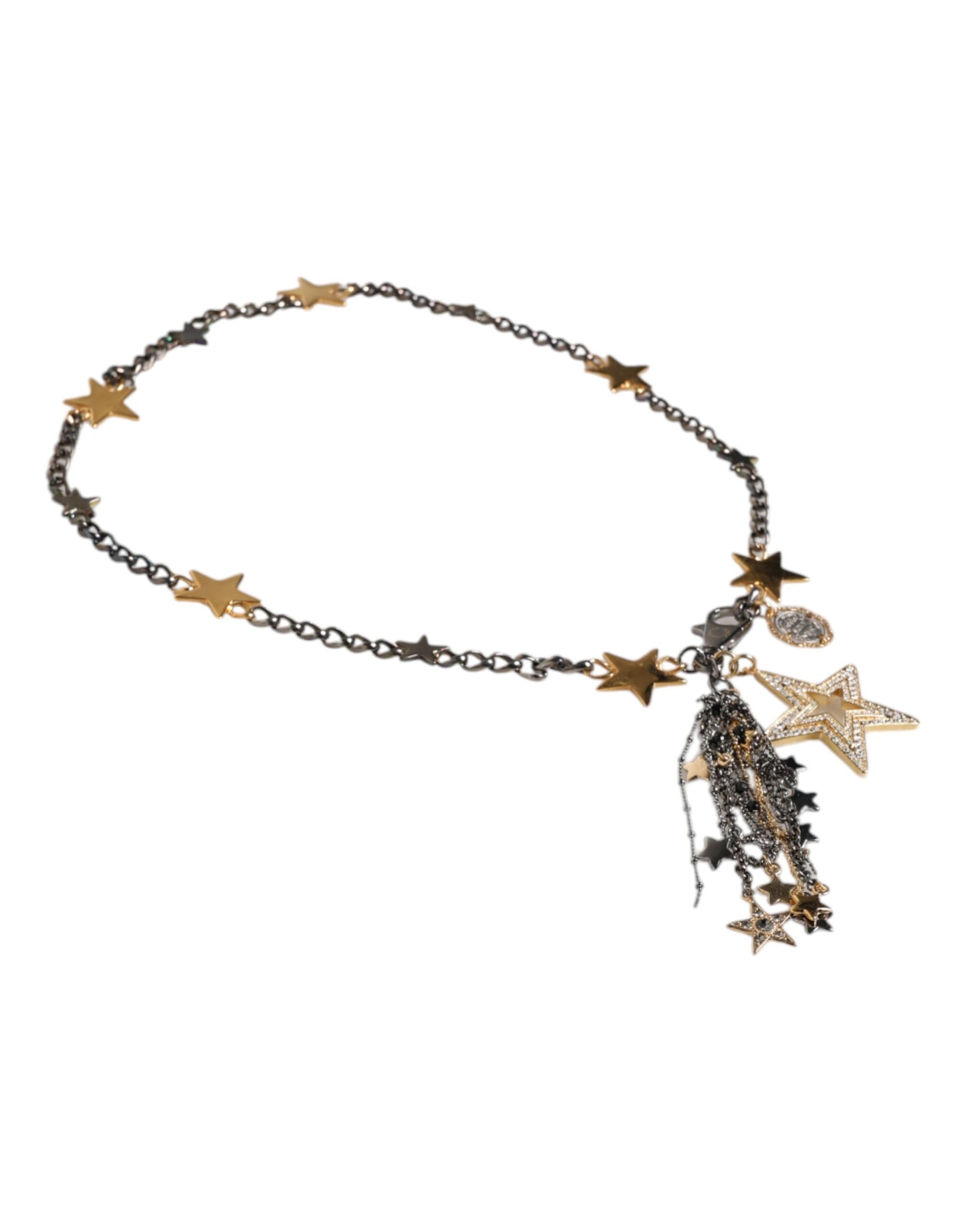 Ceinture chaîne Dolce & Gabbana ornée de laiton argenté et doré
