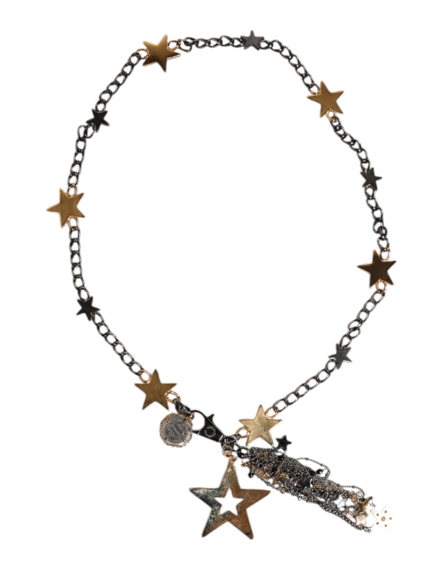 Ceinture chaîne Dolce & Gabbana ornée de laiton argenté et doré