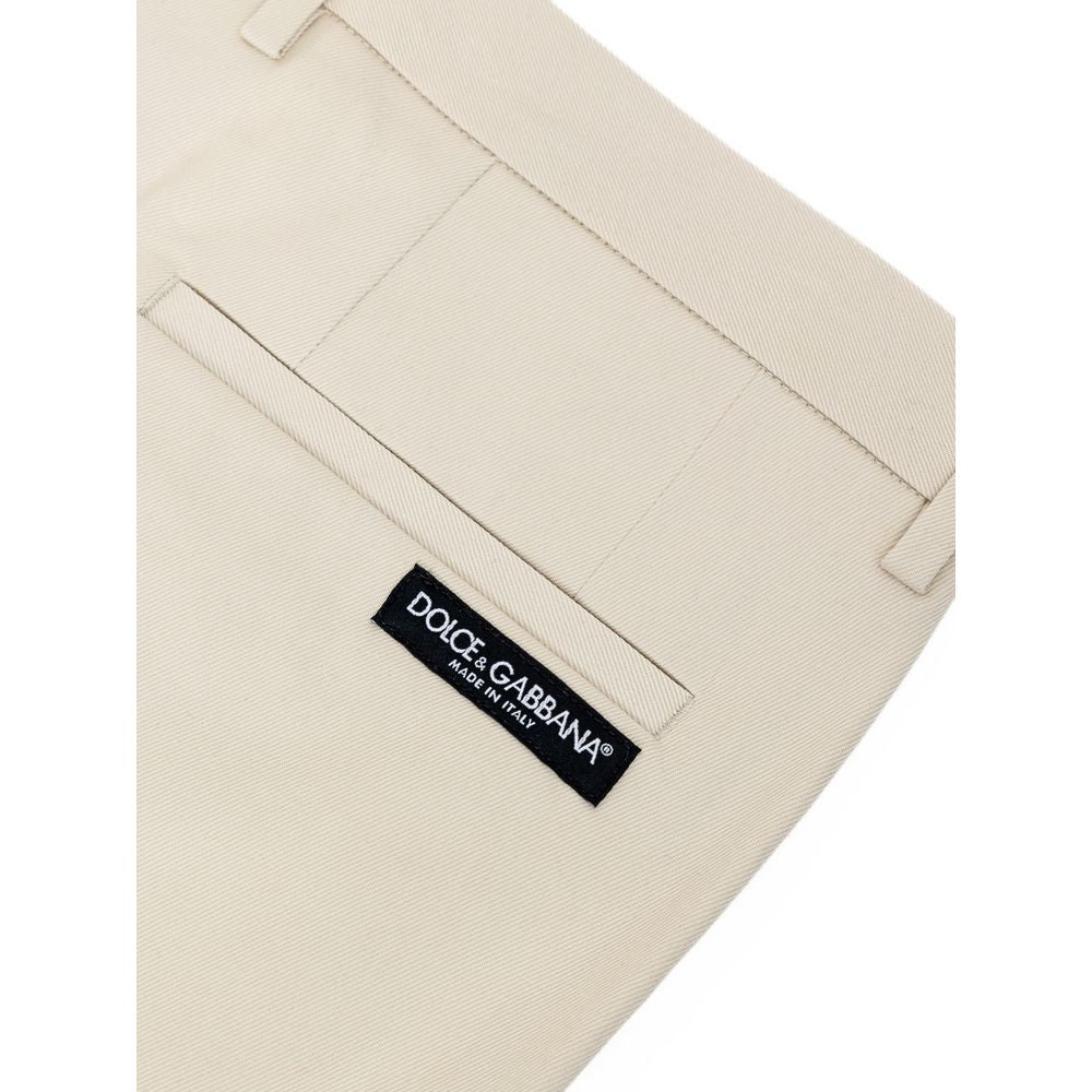 Bermuda en coton beige Dolce & Gabbana