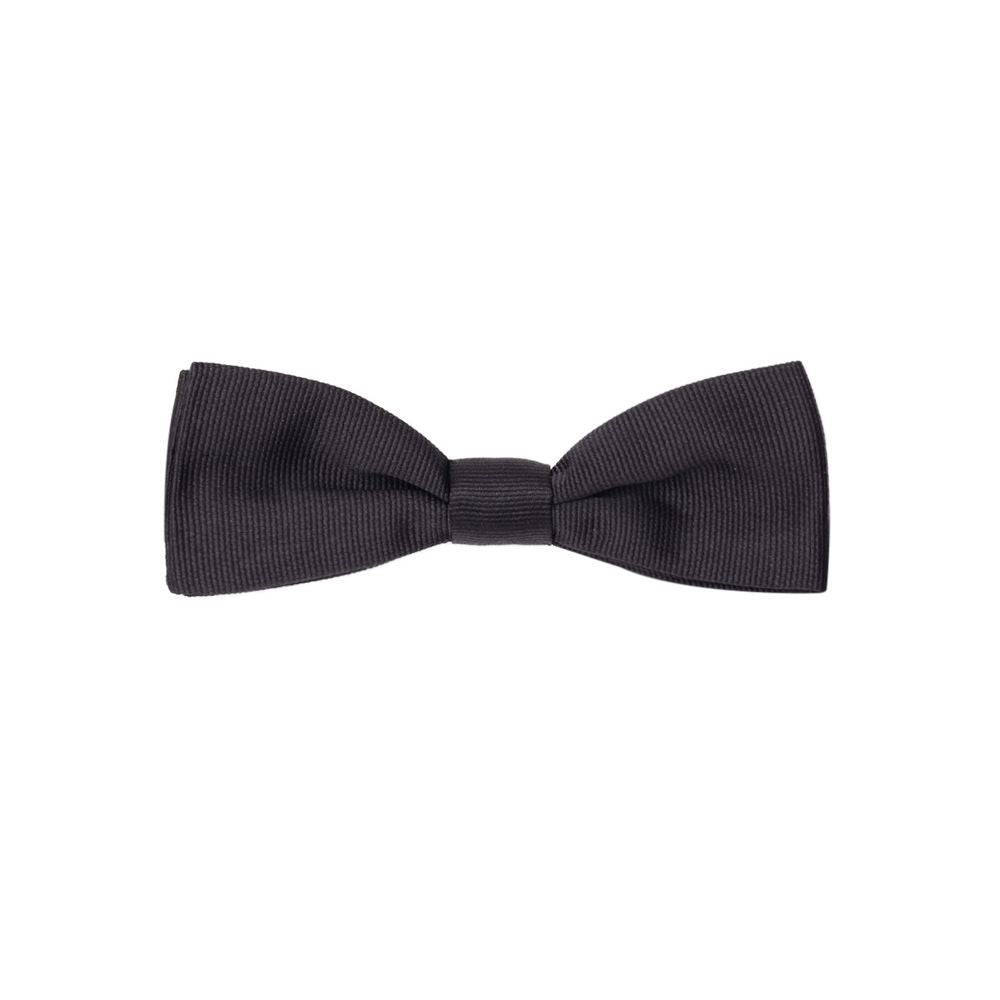 Cravates et nœud papillon en soie noire Dolce & Gabbana