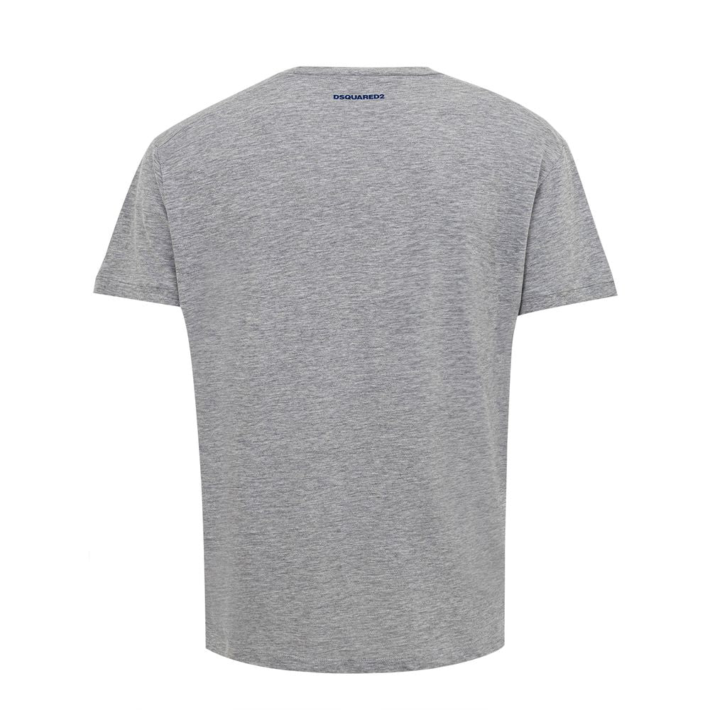 Dsquared² Gray Cotton T-Shirt by Dsquared²