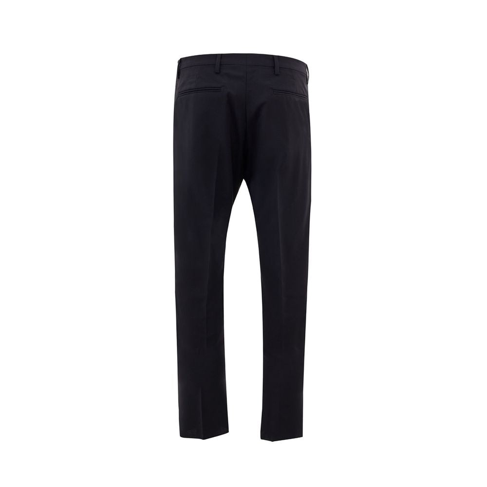 Pantalon en laine noire Valentino