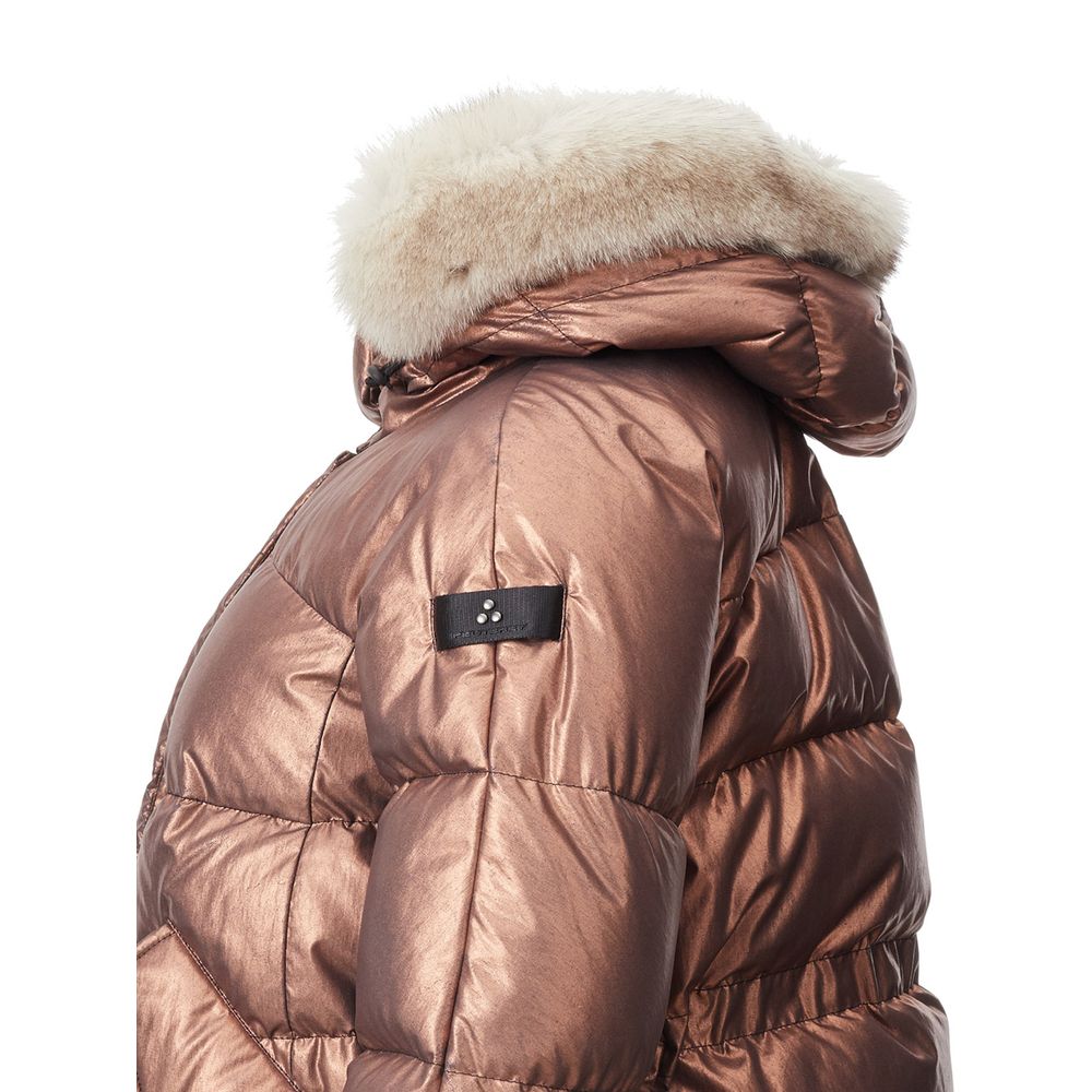 Vestes et manteaux en polyester rose Peuterey