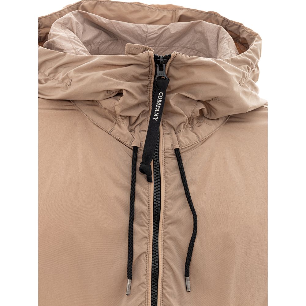 Veste en polyamide beige de style urbain surélevé de la CP Company