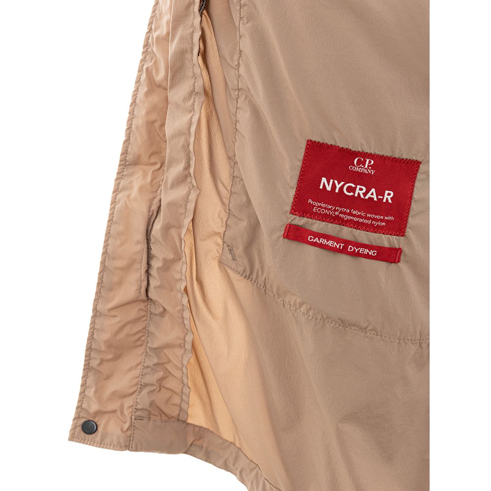 Veste en polyamide beige de style urbain surélevé de la CP Company