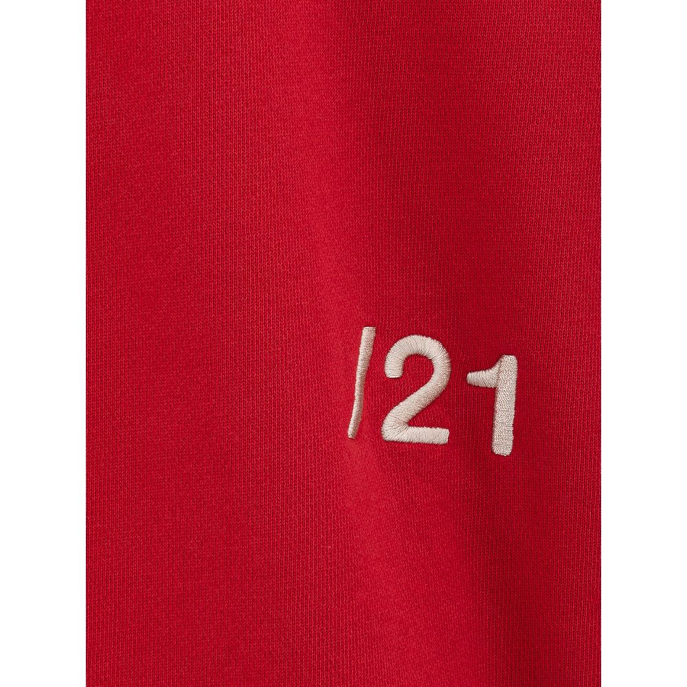 Ambush Elevated Red Cotton Sweater by Ambush