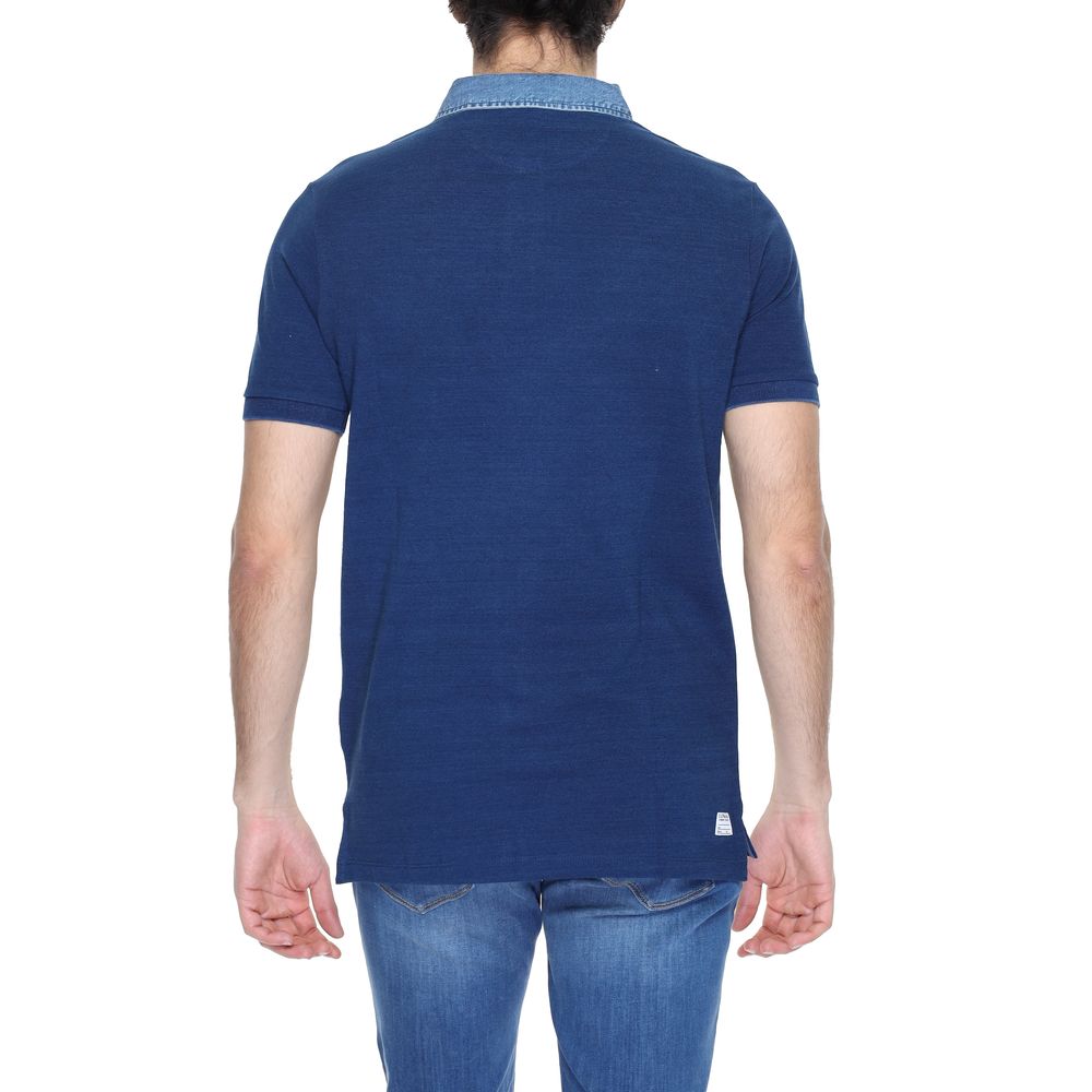Polo bleu en coton US POLO ASSN.