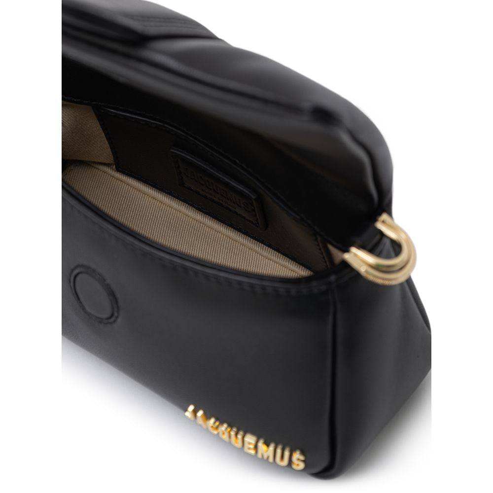 Sac à main en cuir noir Jacquemus