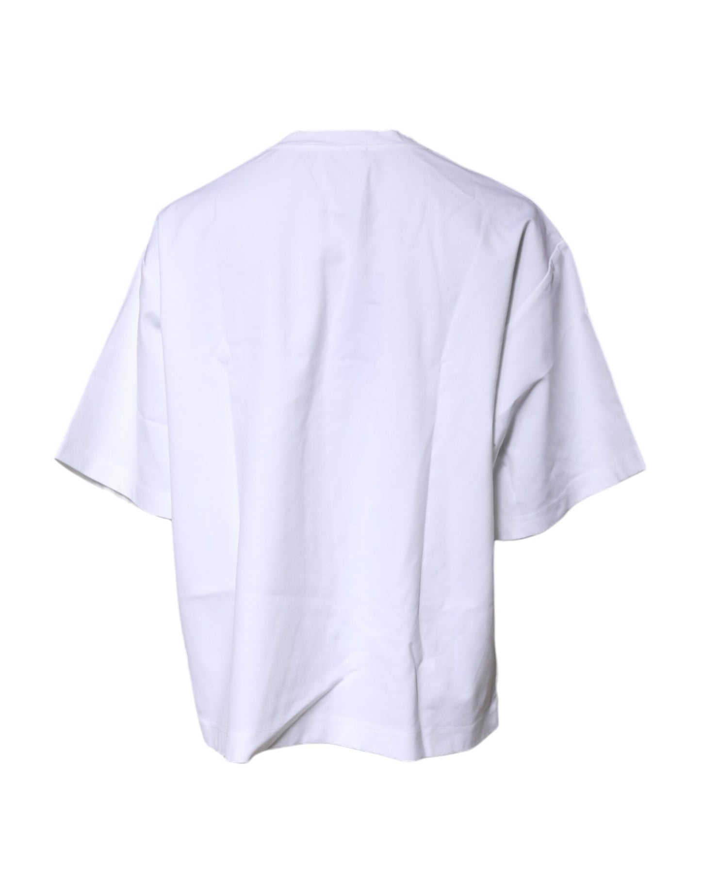 T-shirt ras du cou en coton blanc Bellissima de Dolce & Gabbana