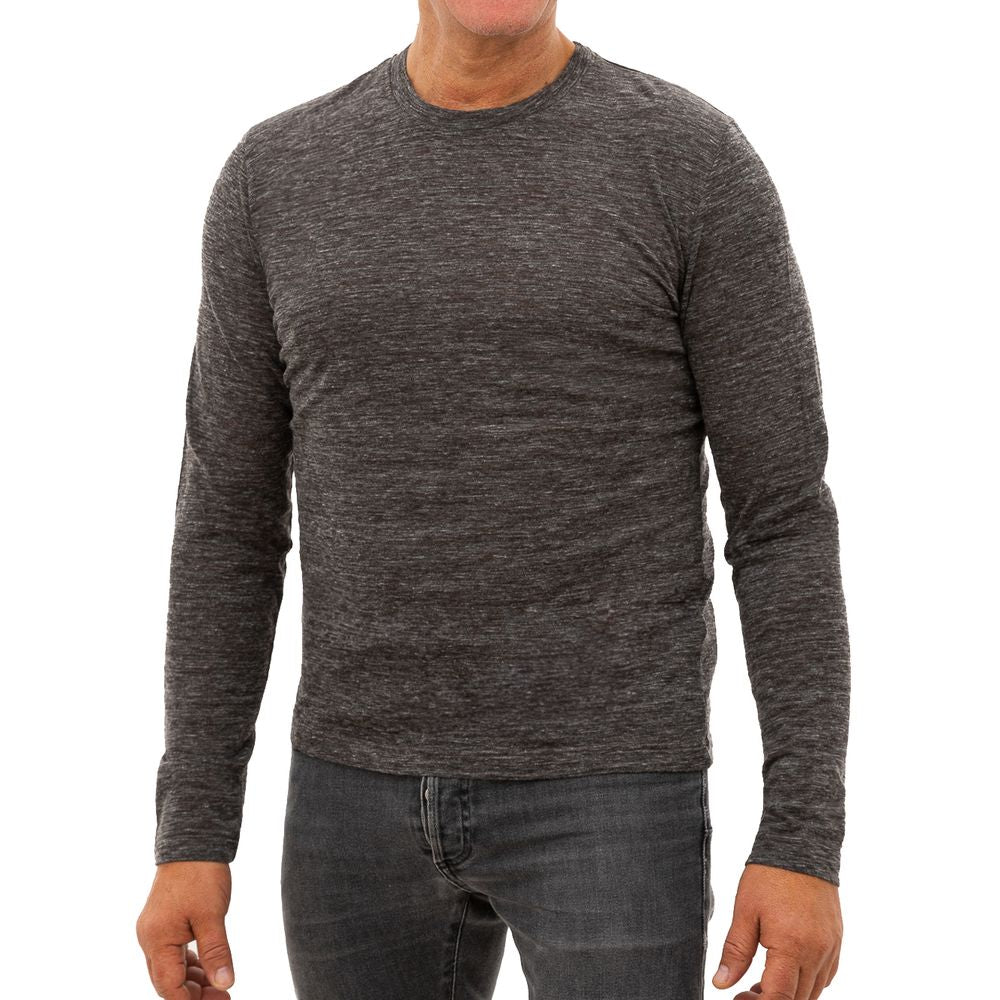 Corneliani Gray Wool T-Shirt by Corneliani