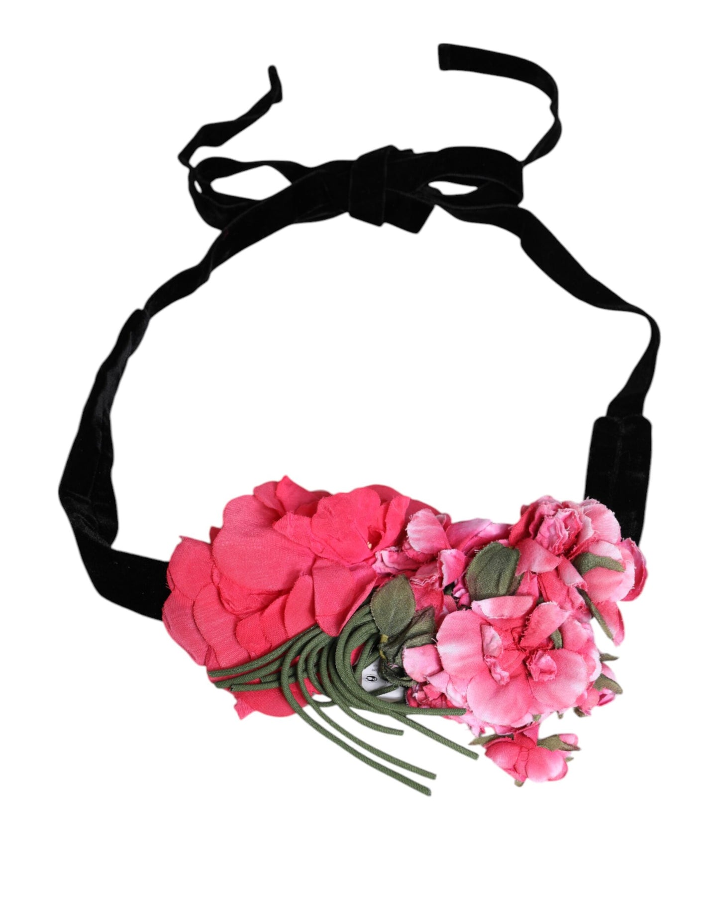 Ceinture à nouer Dolce & Gabbana à appliqués floraux multicolores