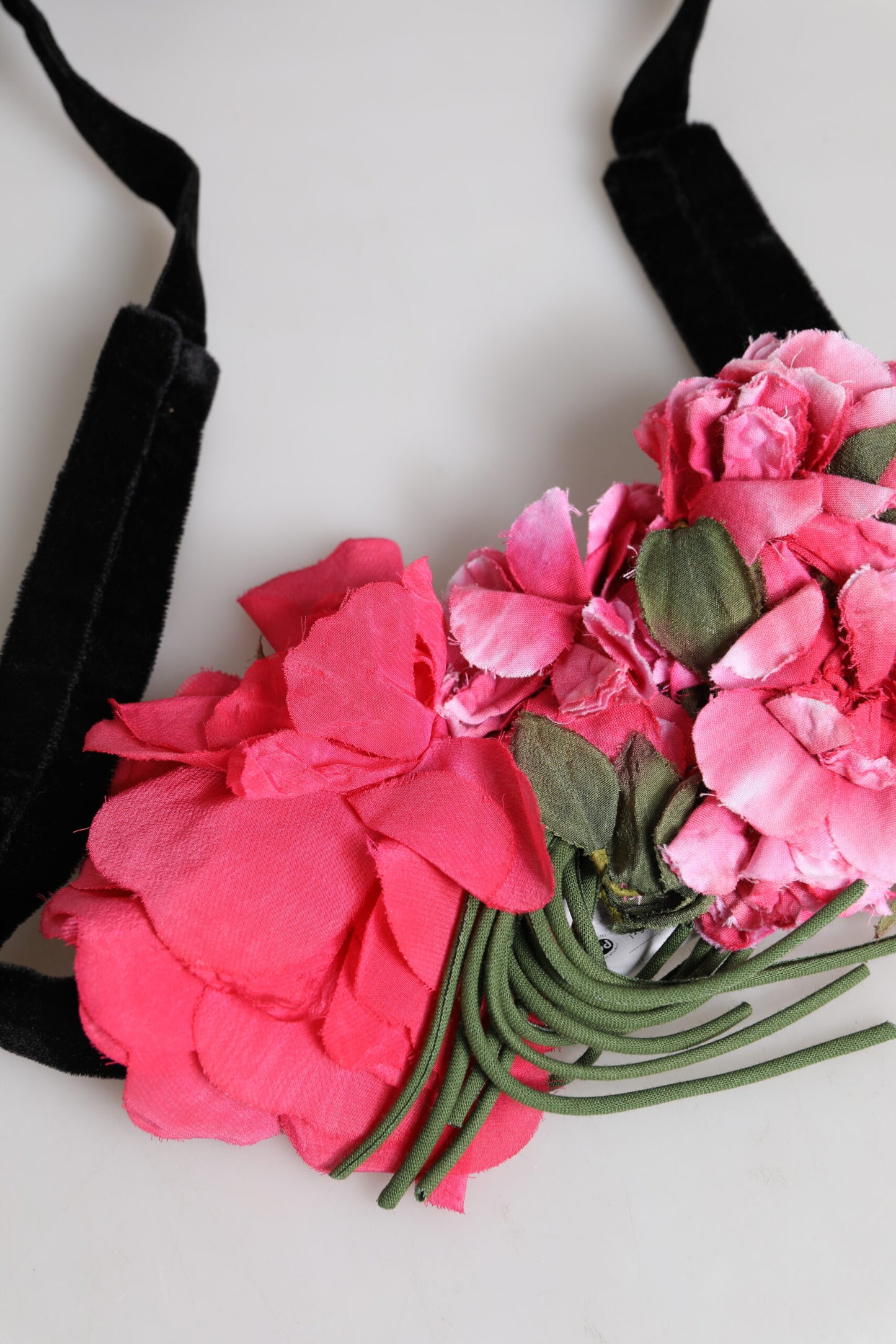 Ceinture à nouer Dolce & Gabbana à appliqués floraux multicolores