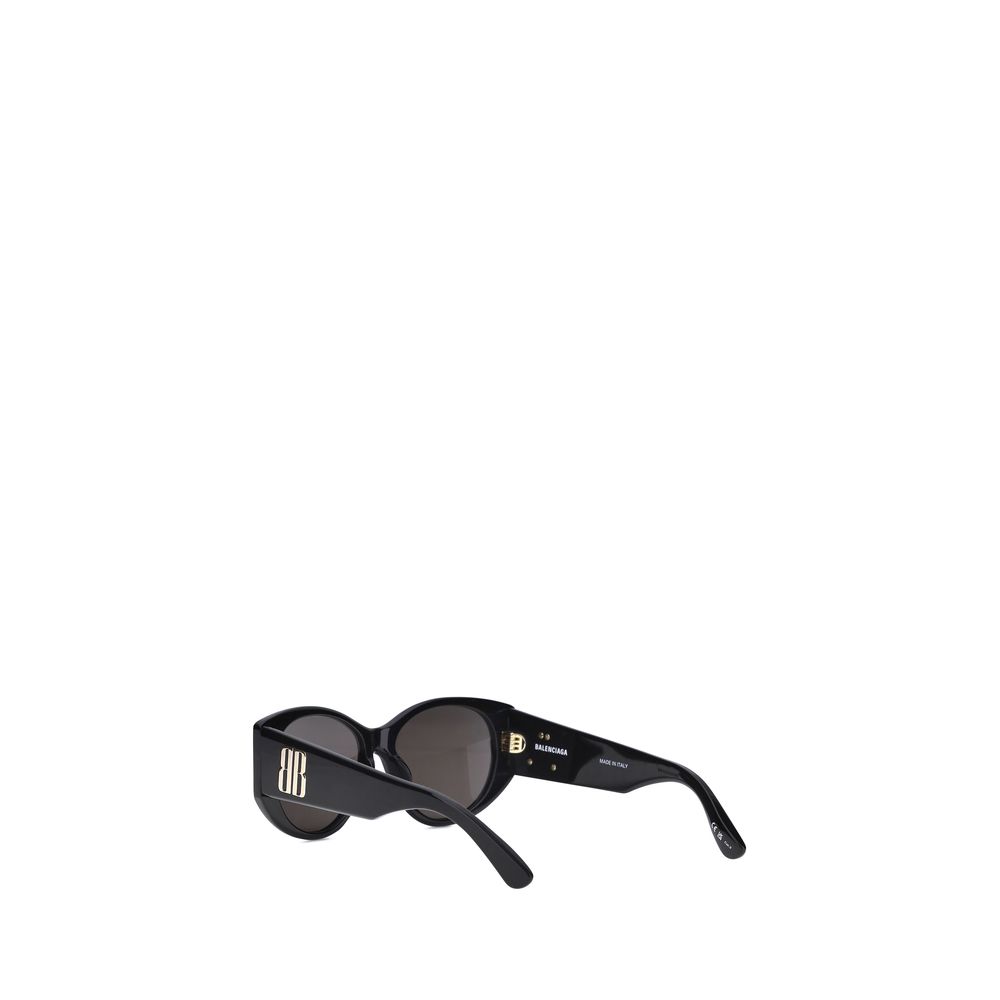 Lunettes de soleil à logo Balenciaga