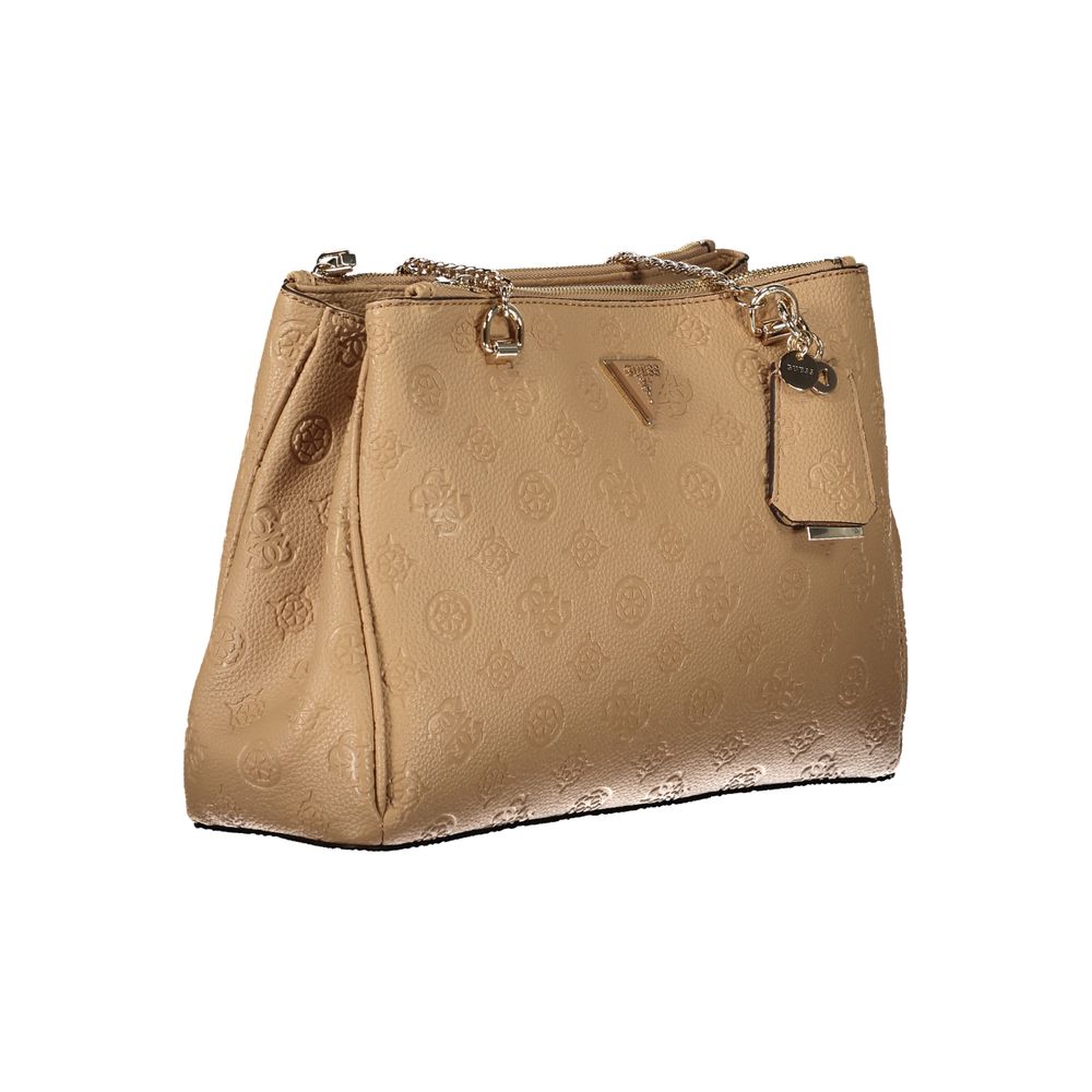 Guess Jeans Beige Polyethylene Women Handbag by Guess Jeans