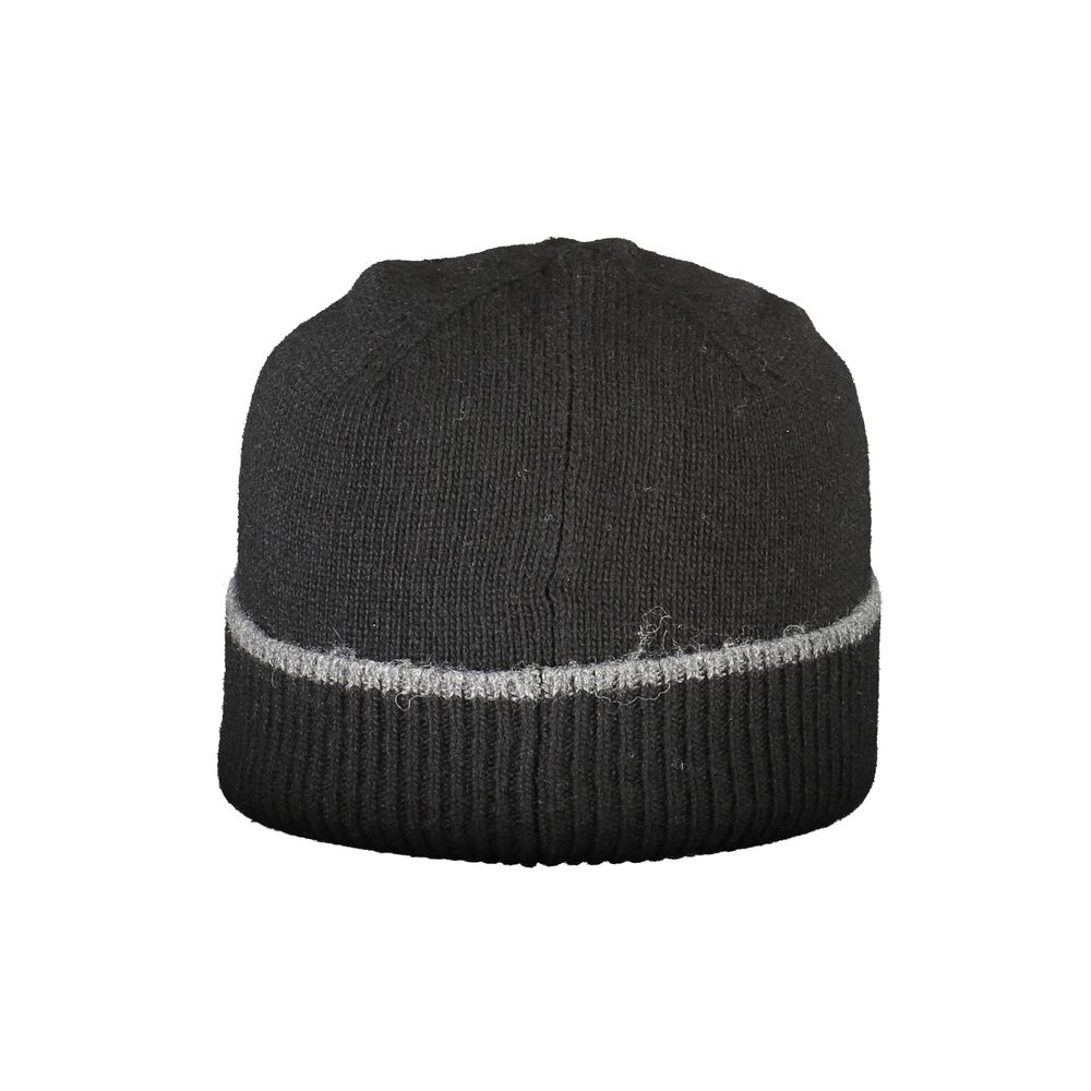 Écharpe en laine noire Hugo Boss pour homme