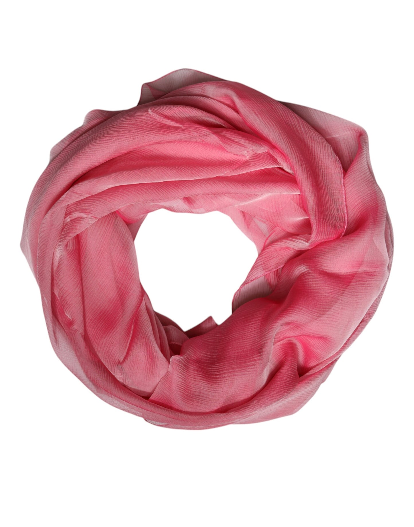 Dolce & Gabbana Pink Silk Rectangle Women Wrap Shawl Scarf by Dolce & Gabbana