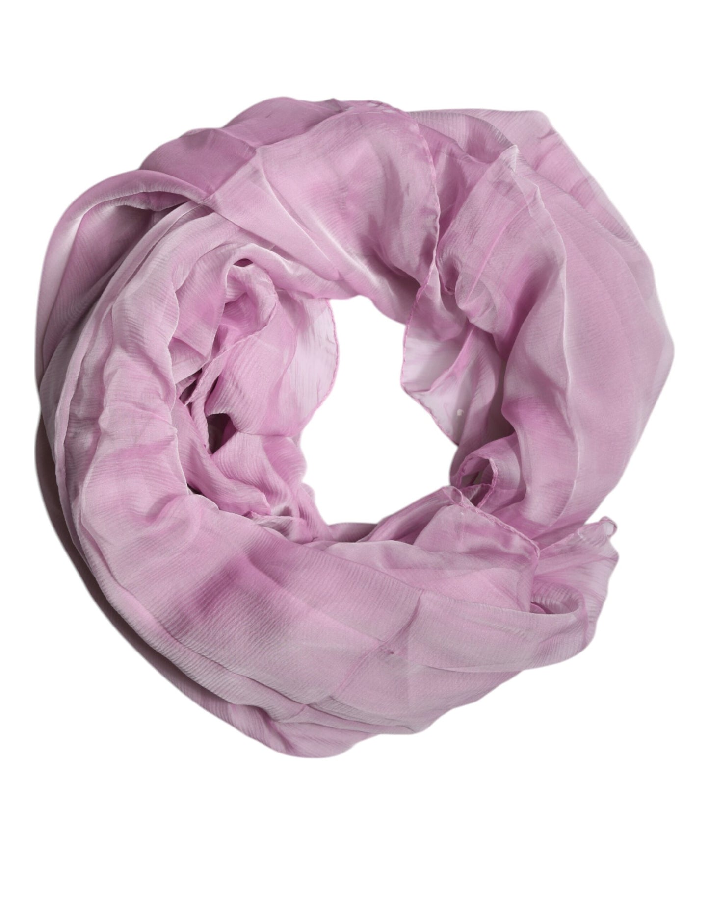 Dolce & Gabbana Pink Silk Rectangle Women Wrap Shawl Scarf by Dolce & Gabbana