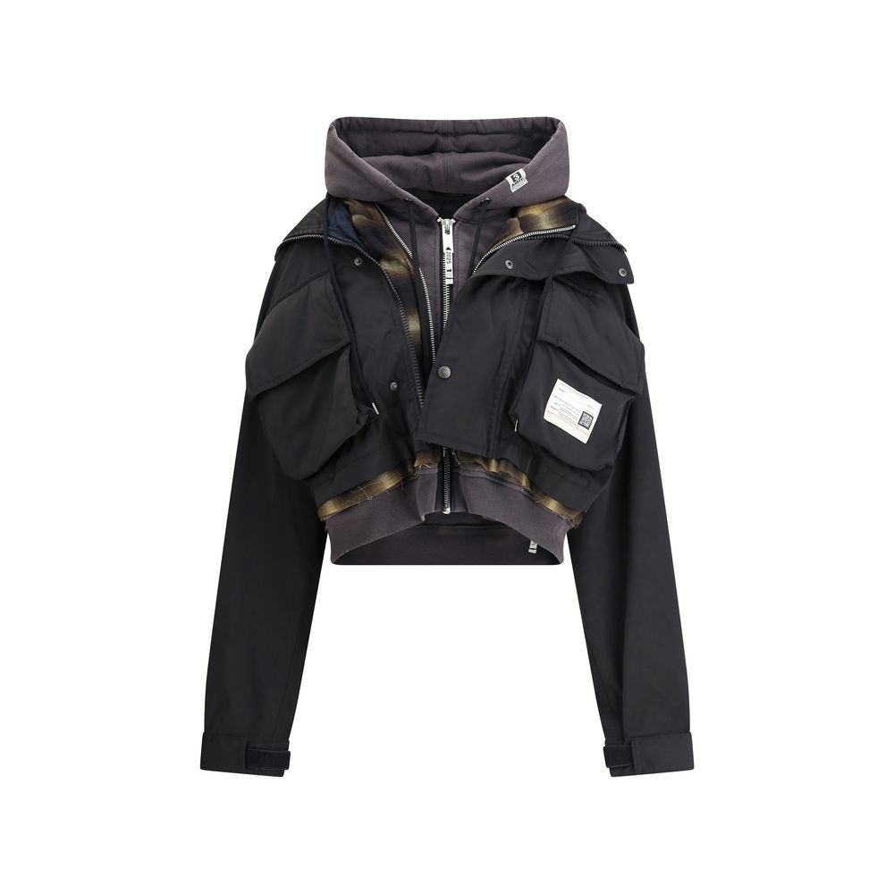 Veste patchwork Maison Mihara Yasuhiro