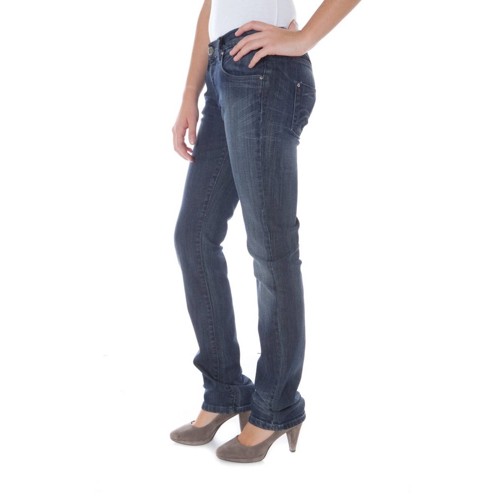 Phard Blue Cotton Jeans & Pant by Phard