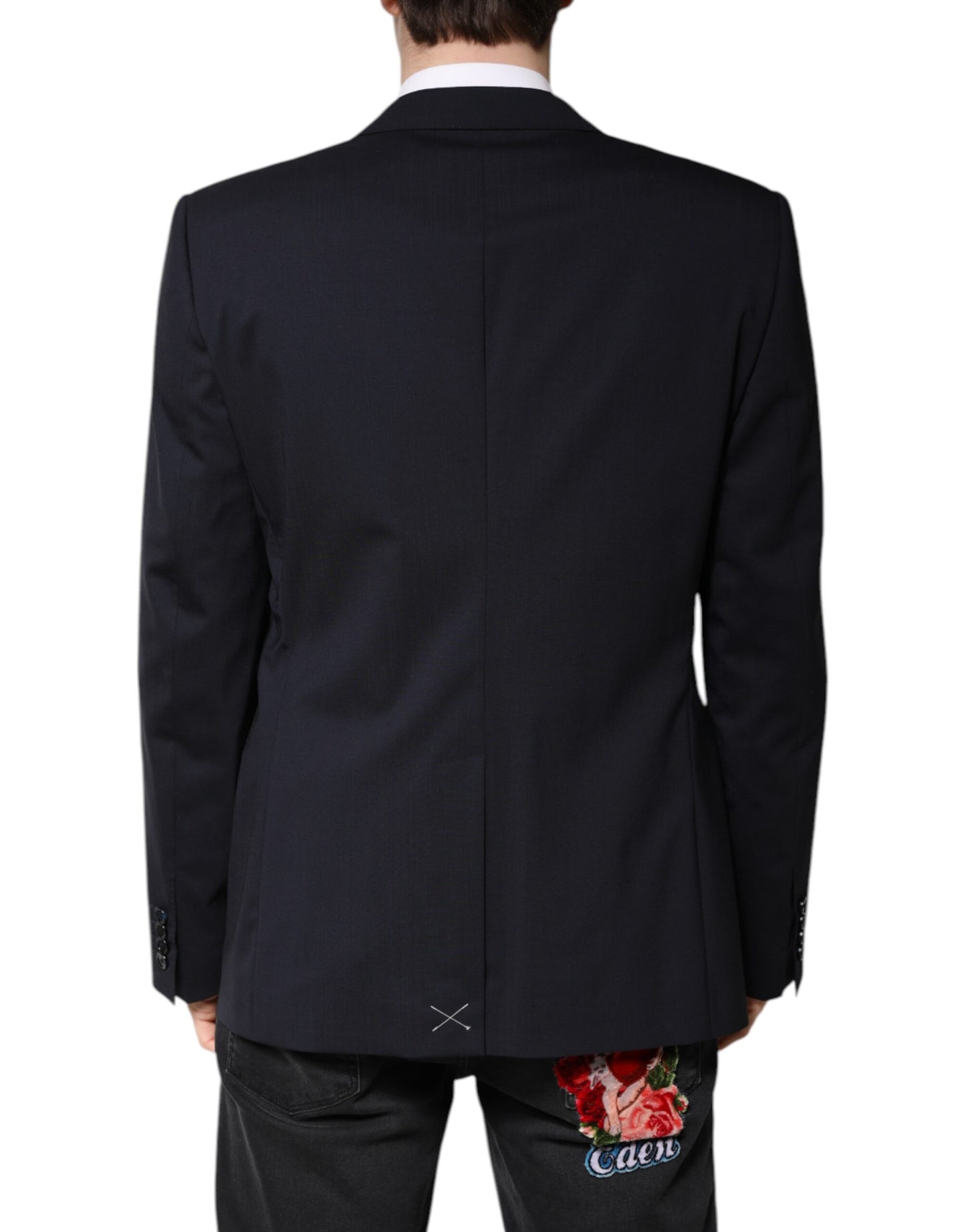 Blazer simple boutonnage noir MARTINI de Dolce & Gabbana