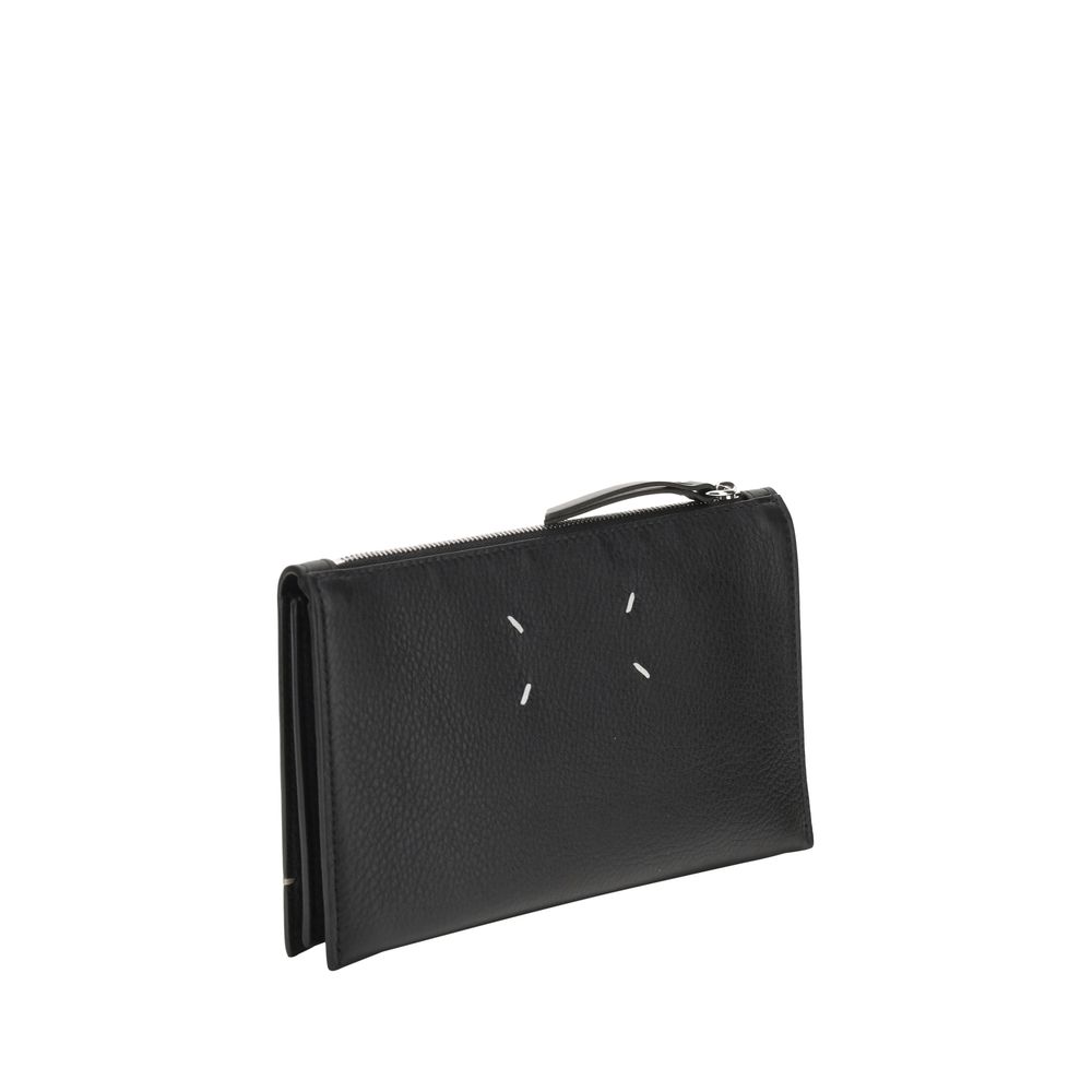 Pochette moyenne en cuir Margiela