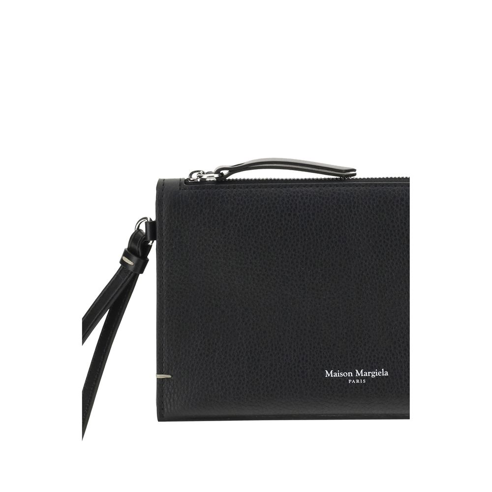 Pochette moyenne en cuir Margiela