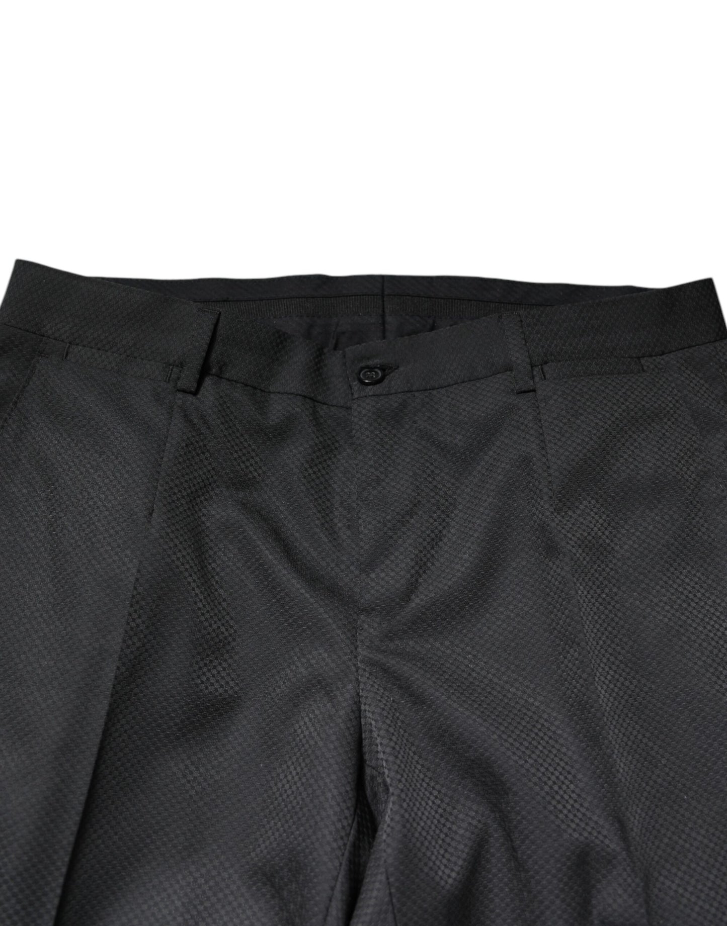 Costume deux pièces formel noir à simple boutonnage Dolce & Gabbana